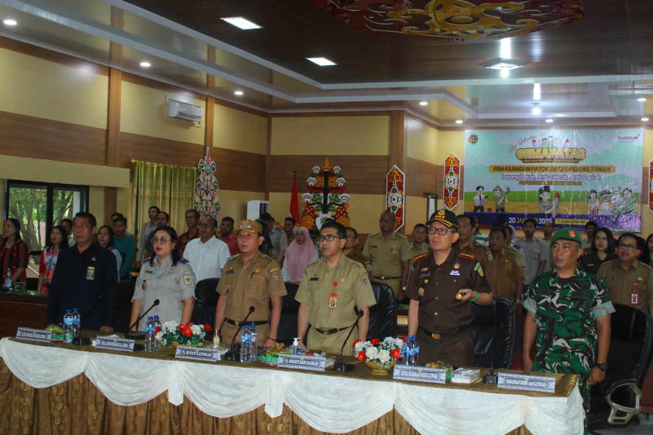 Pj. Bupati Katingan dan Pejabat Lainnya