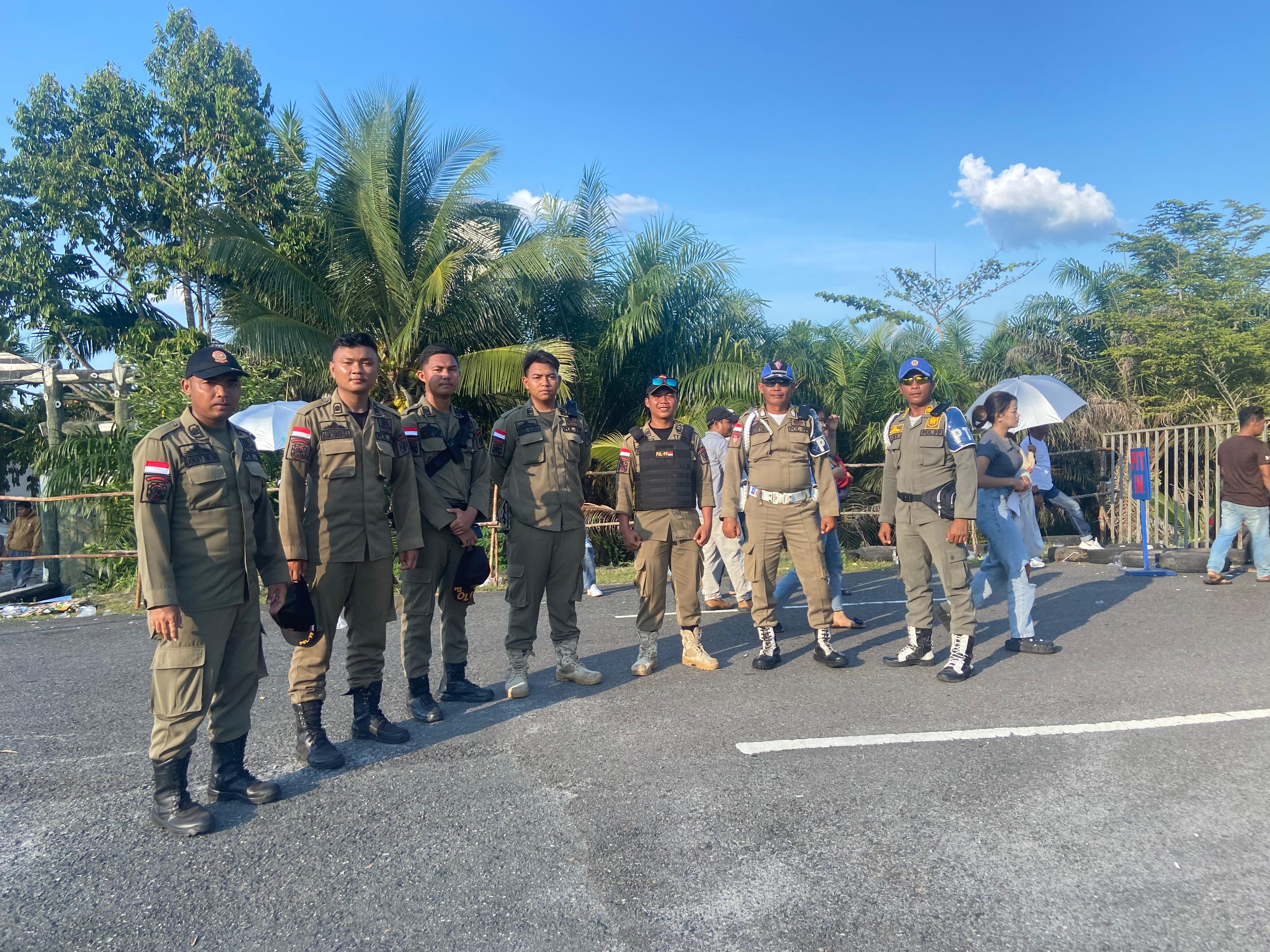 Pelaksanaan Pengamanan Balapan