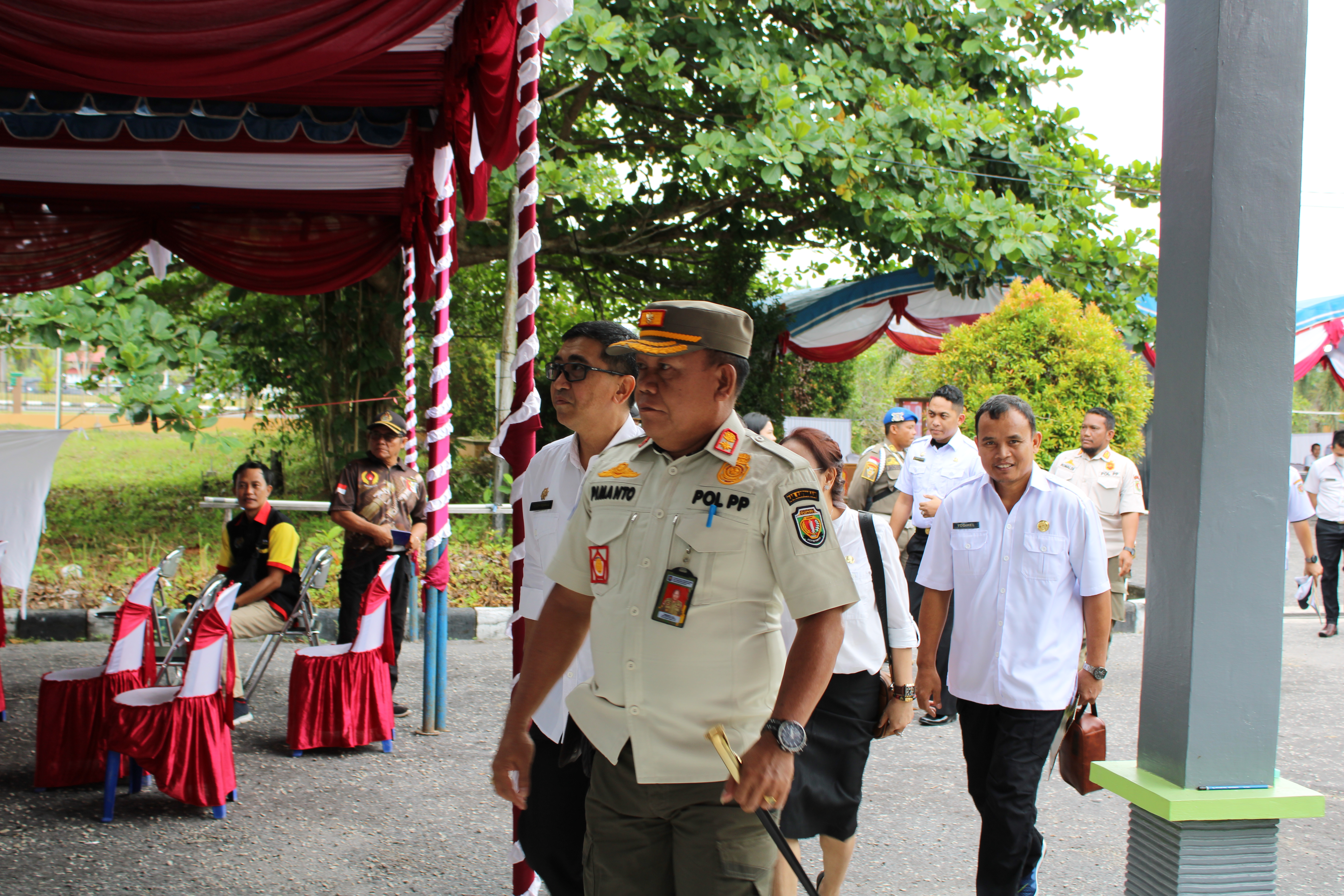 Kasat PolPP dan Kepala SOPD Katingan