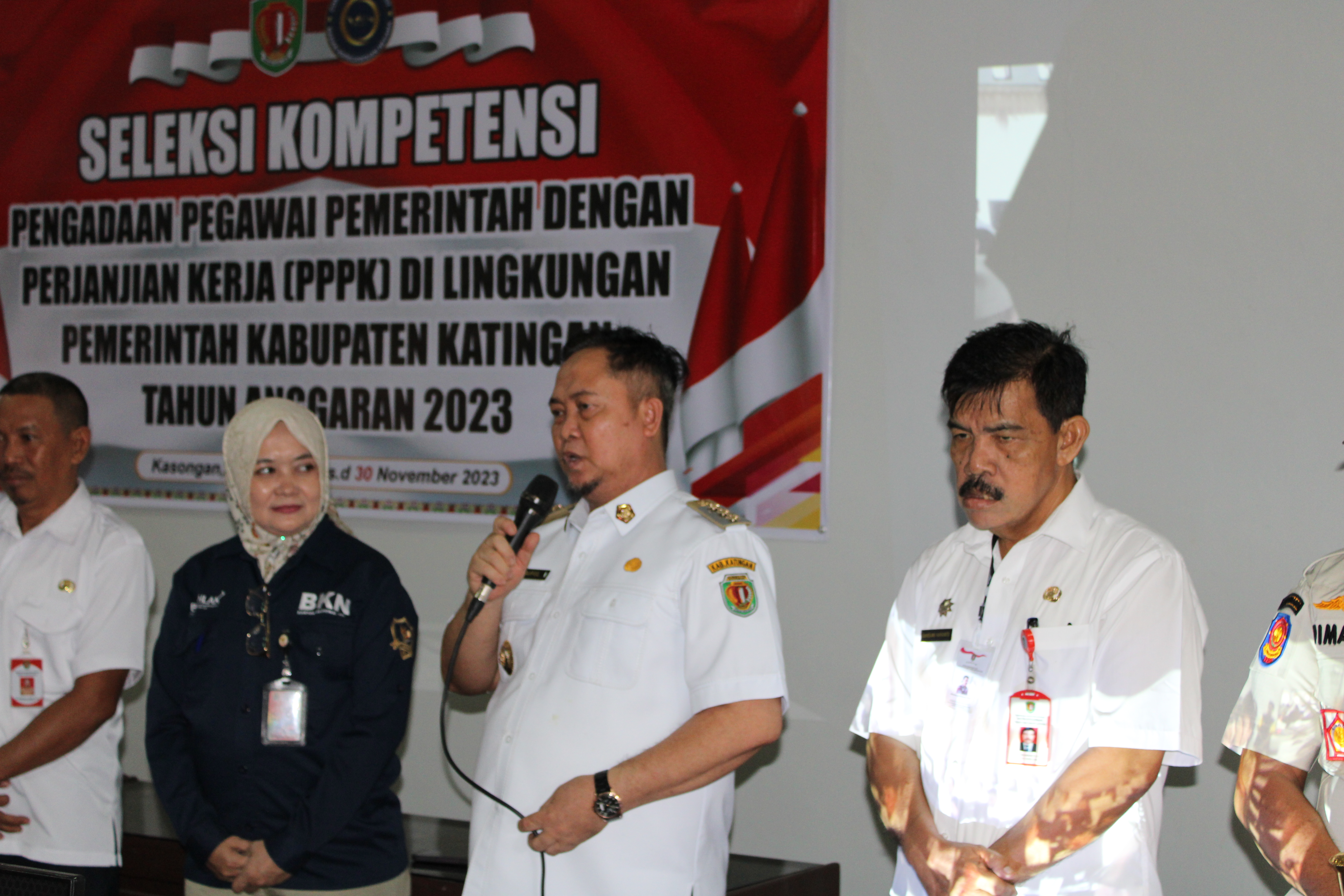 PJ.Bupati Katingan Memberikan Arahan dan Sambutan kepada Peserta