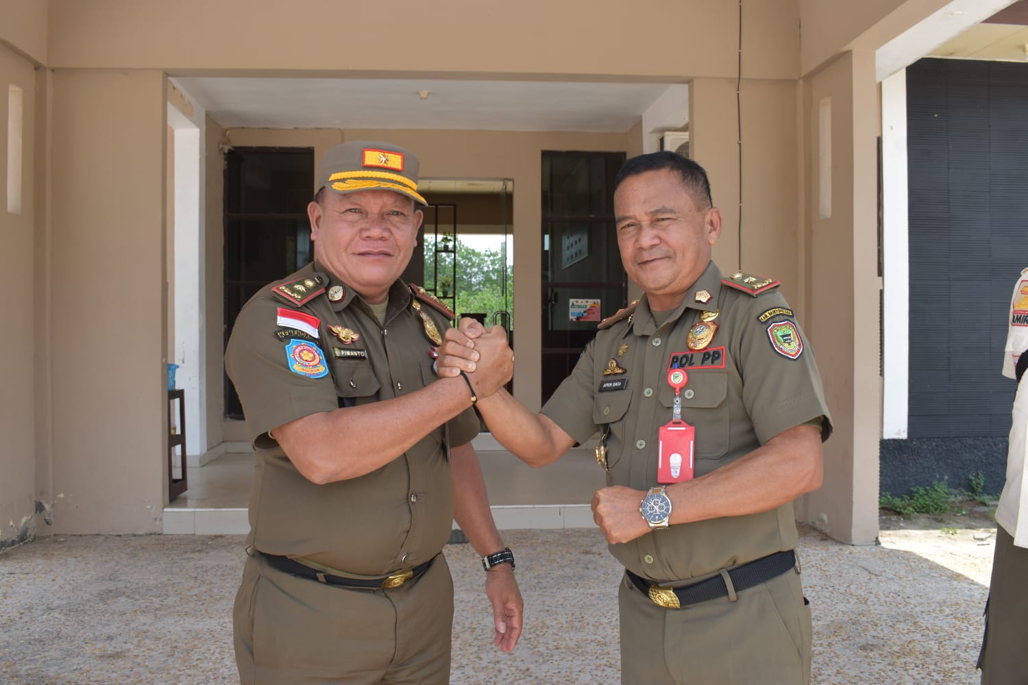 Kunjungan Satpol PP Kabupaten Barito Utara