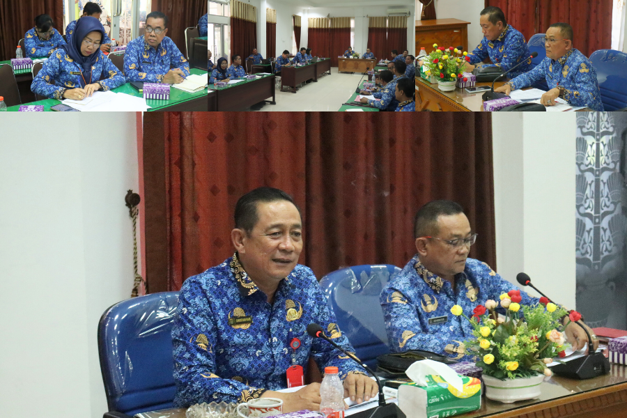 Penjabat Sekda Katingan Pimpin Rapat Pembahasan 10 Paket Strategis Tahun Anggaran 2026