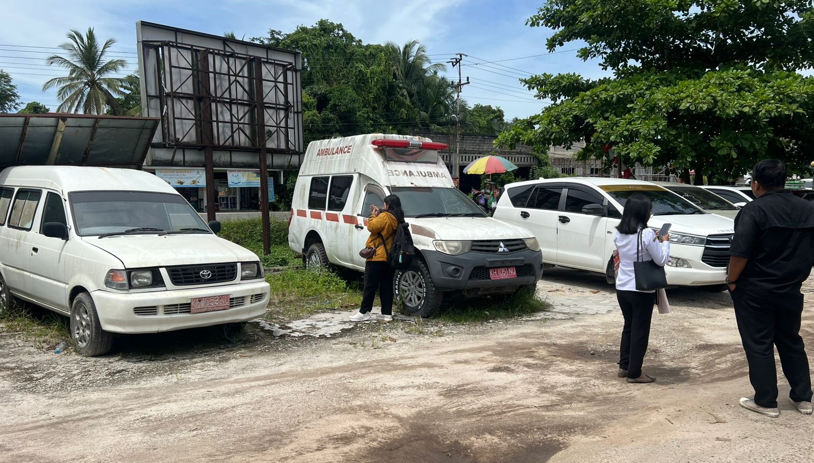BKAD Kabupaten Katingan dan RSUD Mas Amsyar Kasongan Kolaborasi Lakukan Pemeriksaan Aset Kendaraan