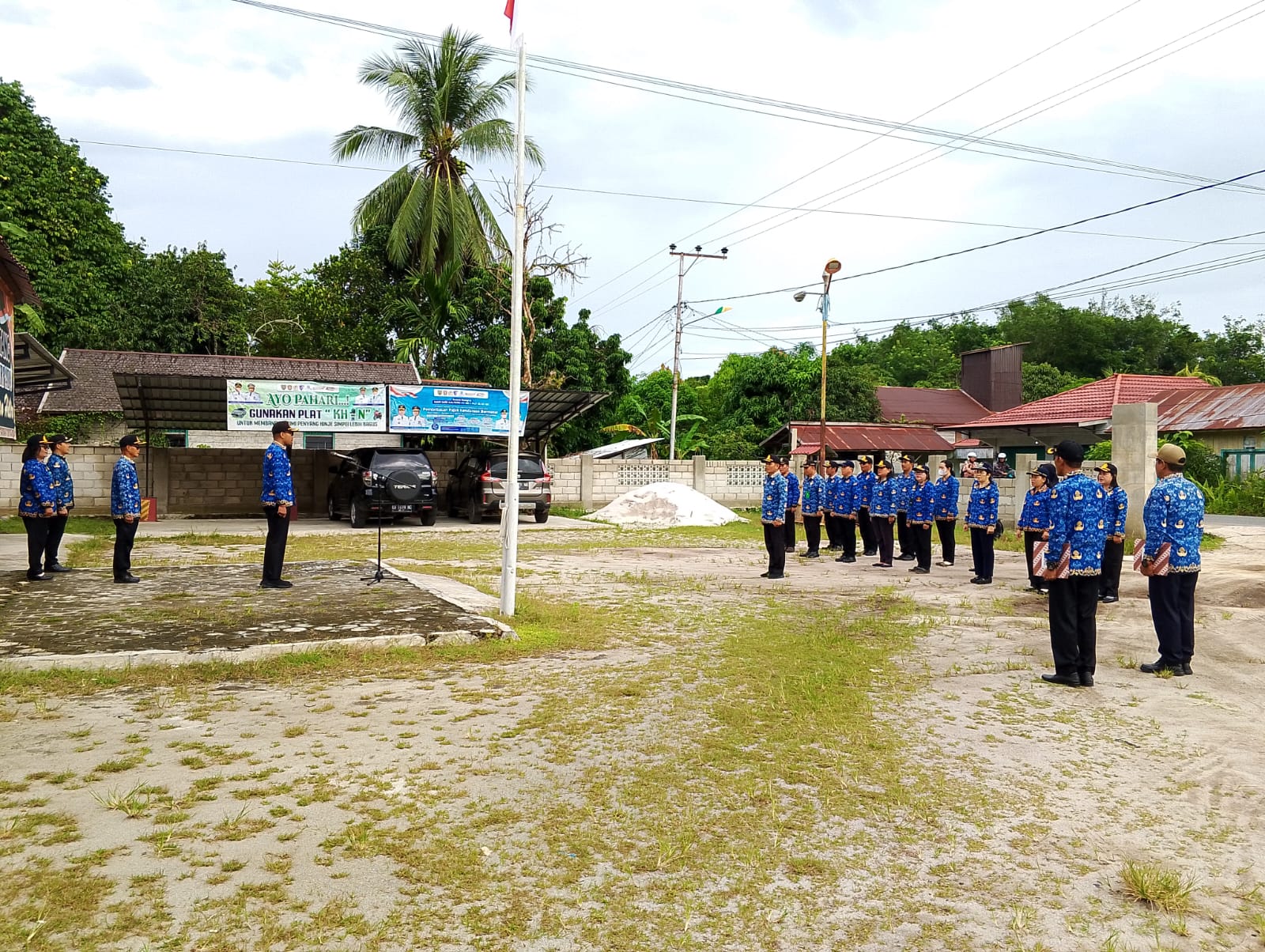 ASN Kecamatan Katingan Hilir Gelar Upacara Peringatan Hari Sumpah Pemuda ke-97 Tahun 2025