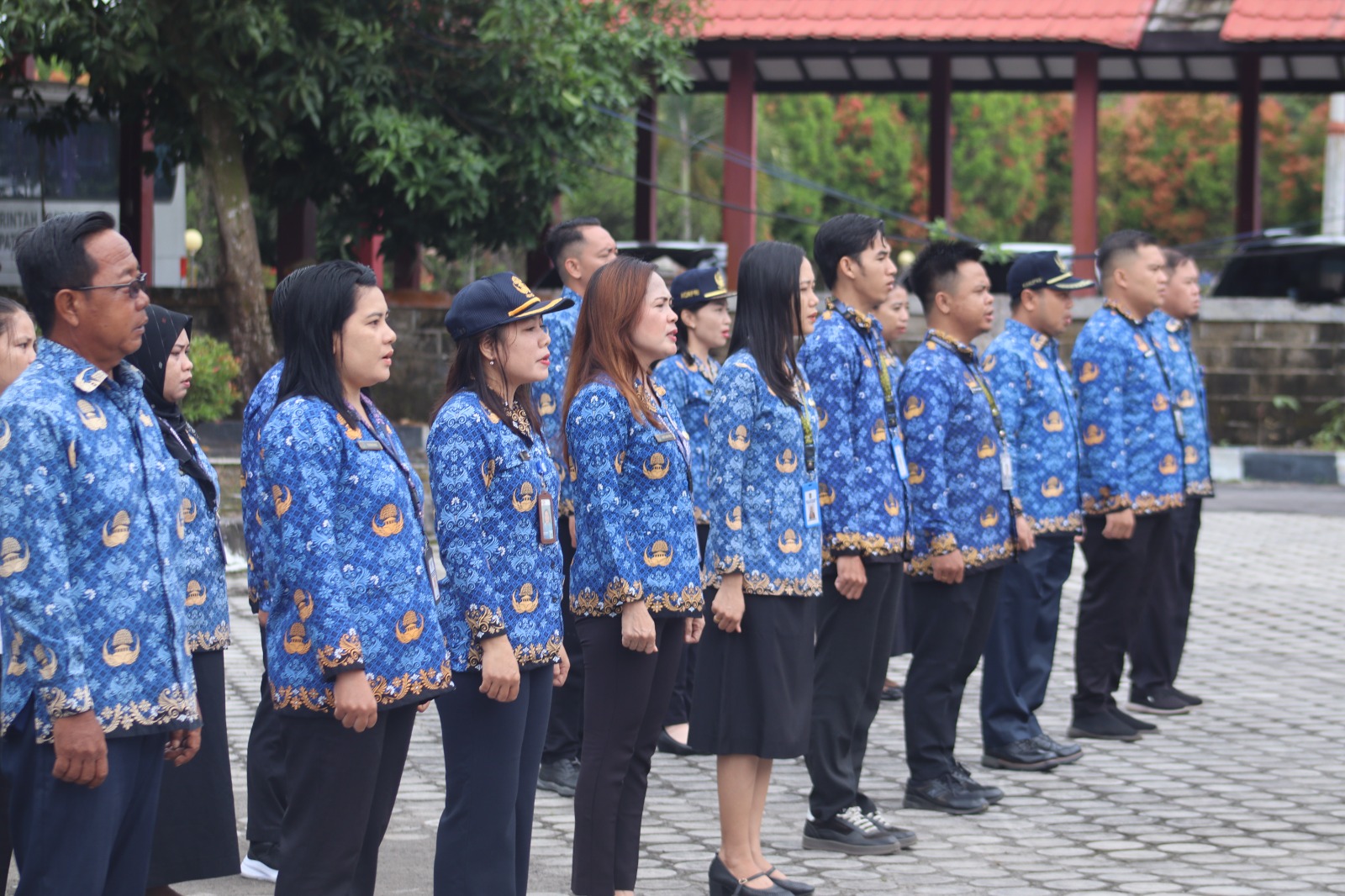 Diskominfo Katingan Gelar Upacara Peringatan ke-97 Hari Sumpah Pemuda