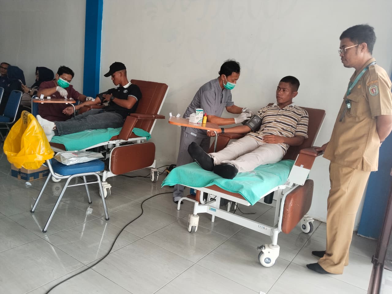 HUT ke-14 Nasdem: UTD RSUD Mas Amsyar Dukung Aksi Donor Darah