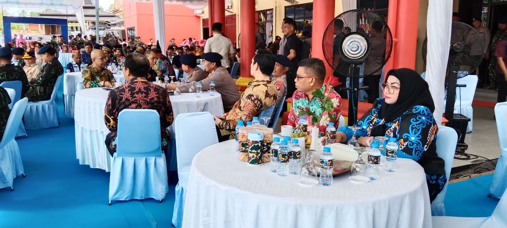 WABUP KATINGAN HADIRI SYUKURAN HUT KE-80 KORPS BRIMOB POLRI DI TANGKILING