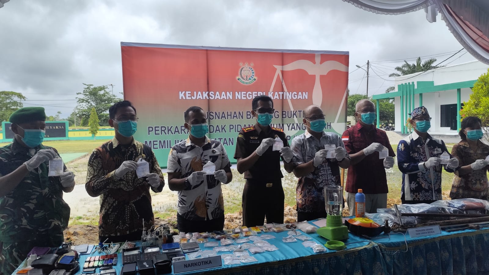 PEMUSNAHAN BARANG BUKTI PERKARA TINDAK PIDANA UMUM 