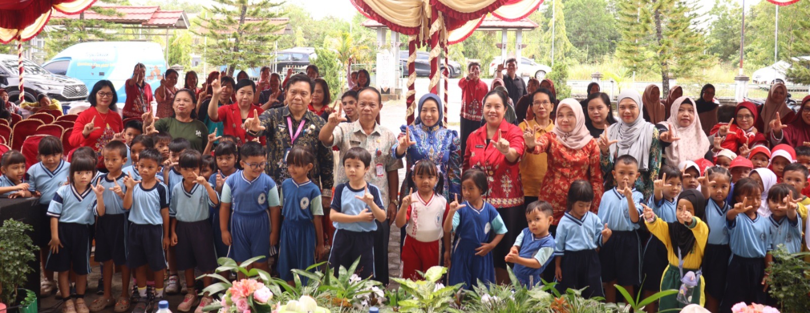 PEMKAB KATINGAN GELAR KEGIATAN MENDONGENG BAGI PAUD DAN TK, PERKENALKAN LITERASI DAN CERITA LOKAL SEJAK DINI