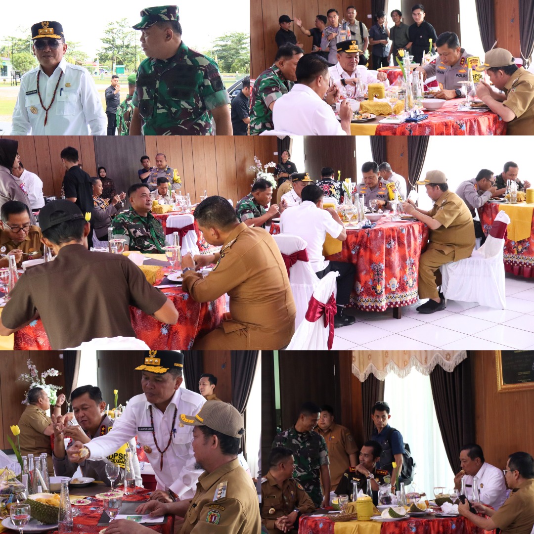 Gubernur Kalimantan Tengah Bersama Forkopimda Kunjungi Makodim 1019 Katingan