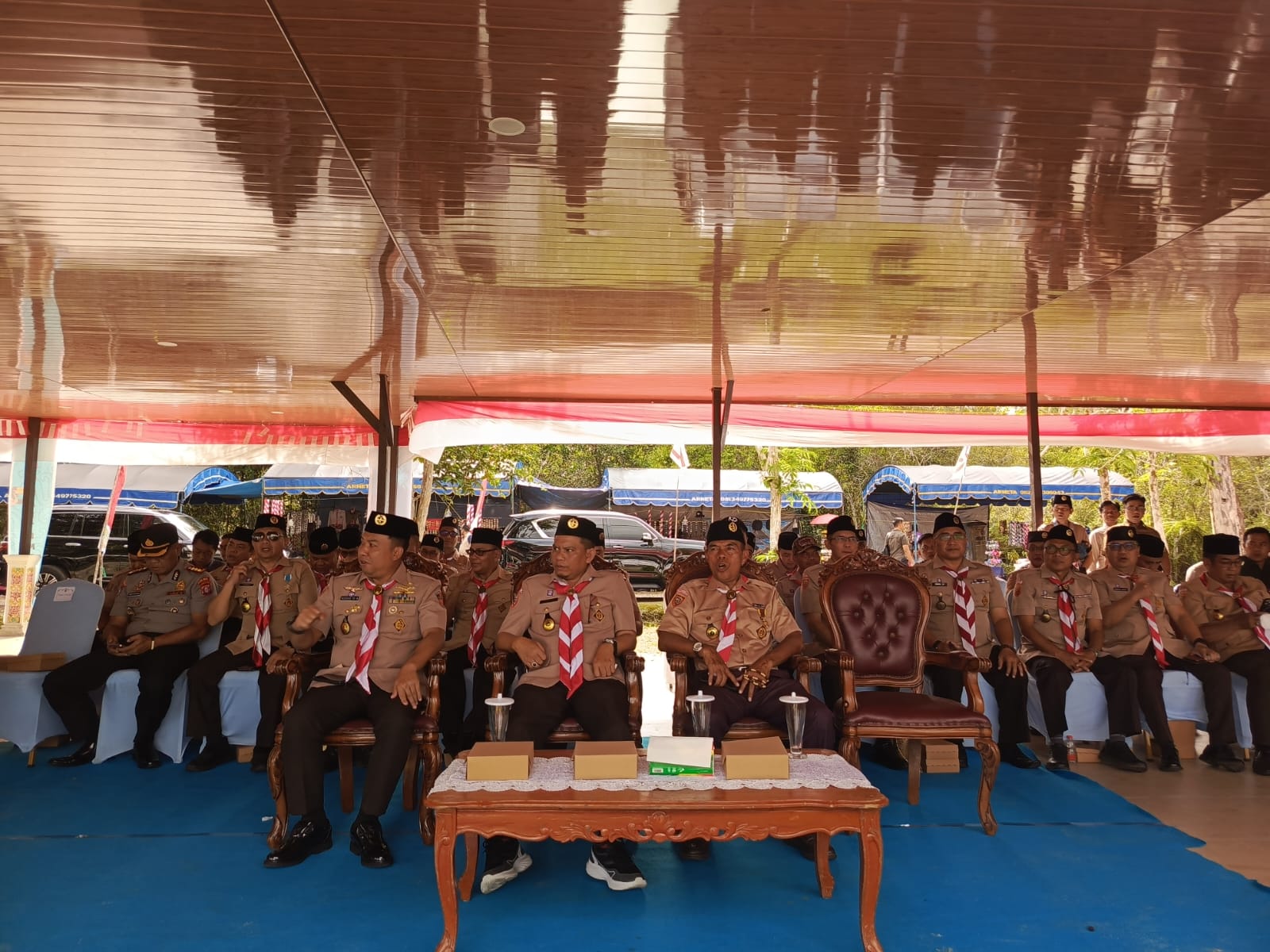 Wabup Katingan Firdaus Hadiri Pembukaan Jambore Daerah Kalteng 2025