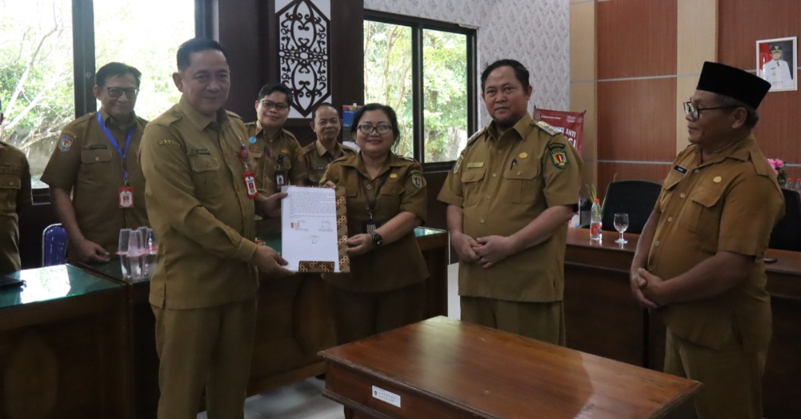 BUPATI KATINGAN HADIRI SERAH TERIMA JABATAN KEPALA DINAS PUPR KABUPATEN KATINGAN