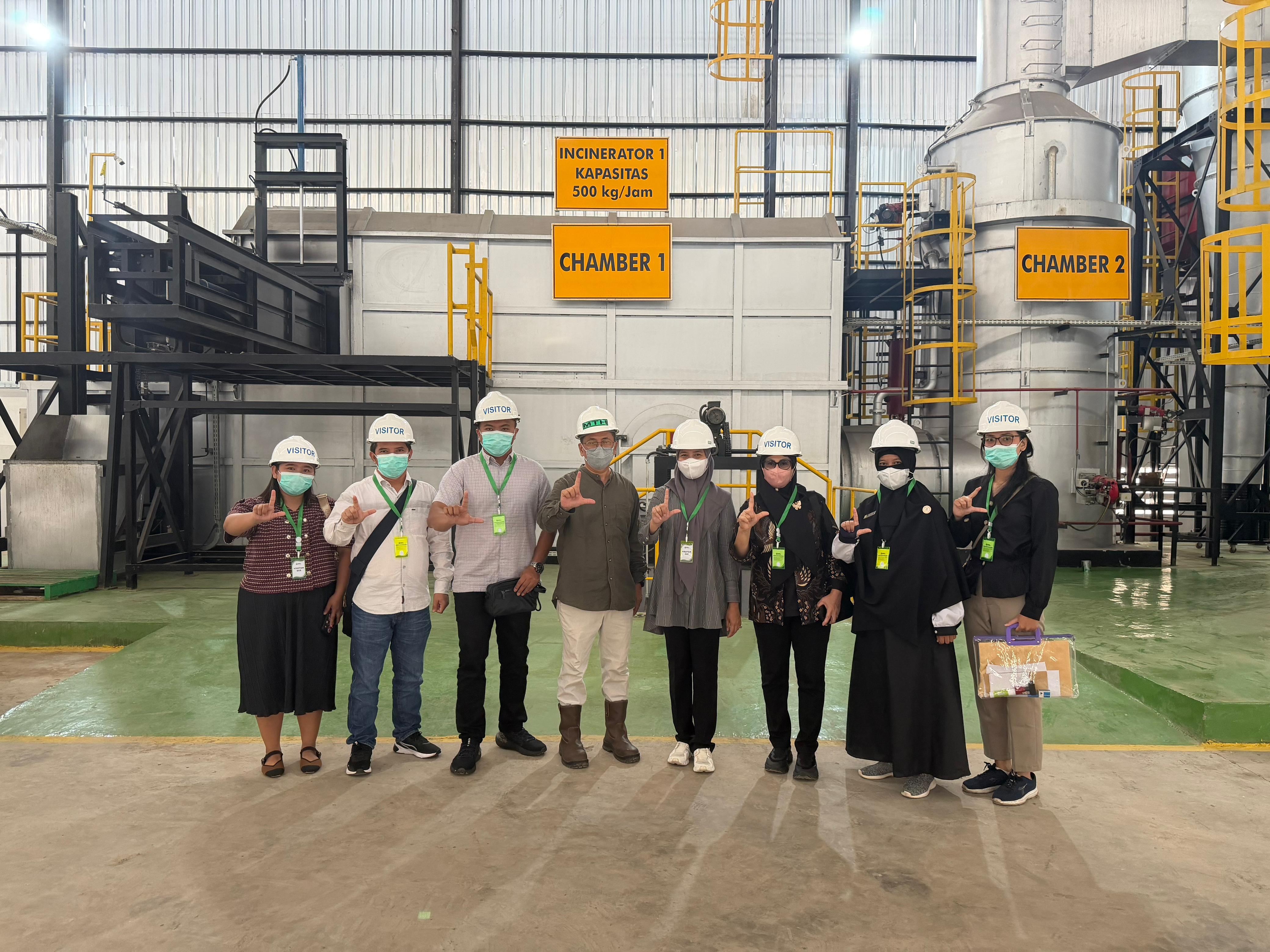 Penguatan Pengelolaan Limbah B3, RSUD Mas Amsyar Kasongan Lakukan Kunjungan ke Kalsel