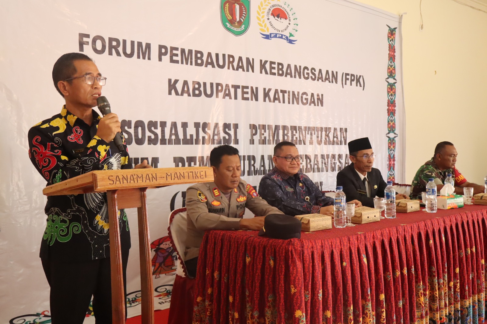 FPK Sanaman Mantikei Diharapkan Jadi Garda Terdepan Pembauran Kebangsaan
