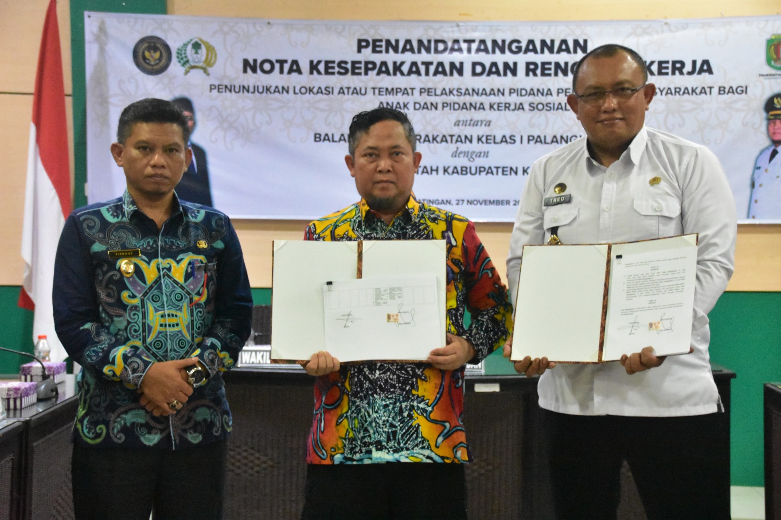 Kerja Sama Pemkab Katingan–Bapas Palangka Raya Diharapkan Kurangi Stigma terhadap Warga Binaan