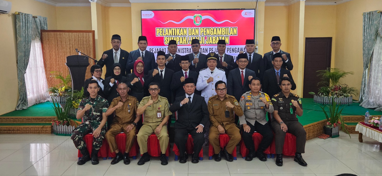 Bupati Katingan Lantik Pejabat Administrator dan Pengawas, Tegaskan Komitmen Sistem Merit dan Pelayanan Publik