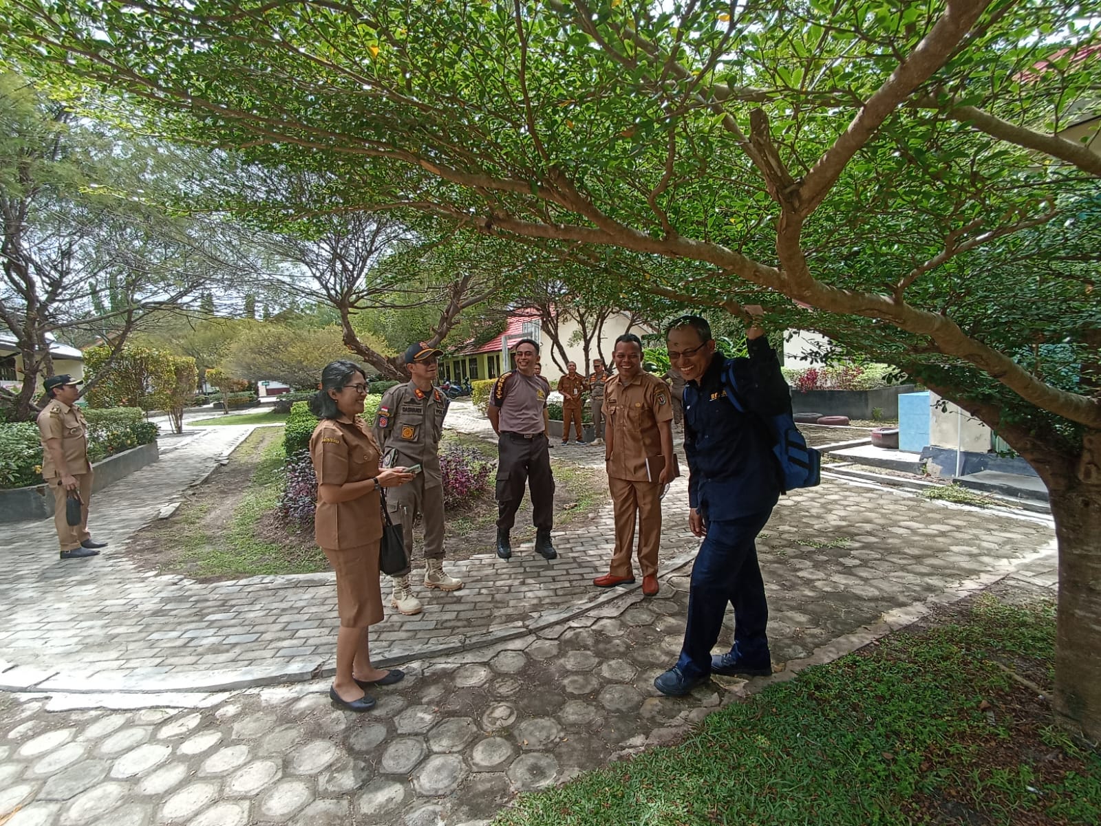 Peninjauan Taman Cerdas oleh Auditor KemenPPA RI