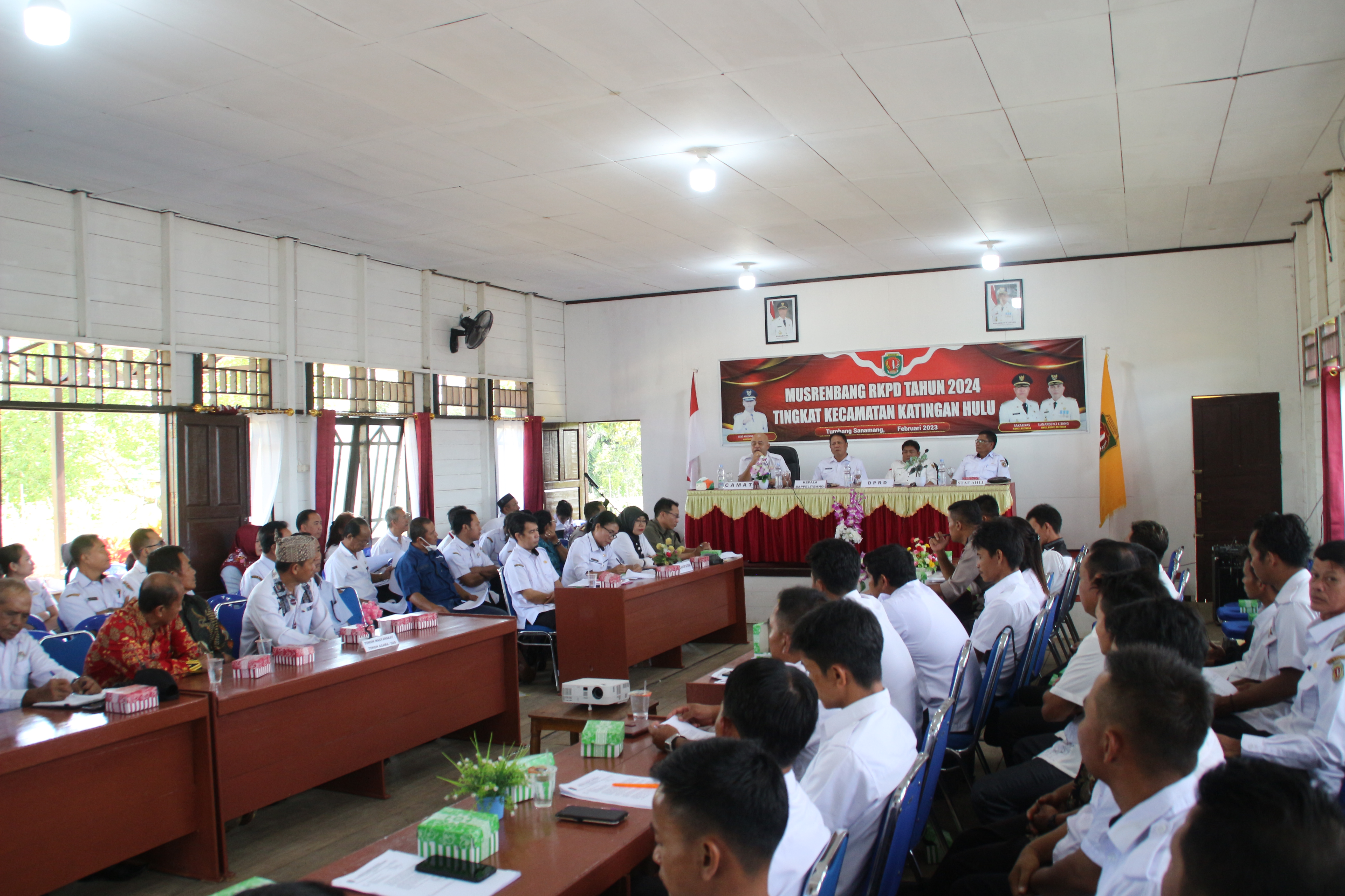 Gambar Acara Kegiatan Musrenbang di Kecamatan Katingan Hulu