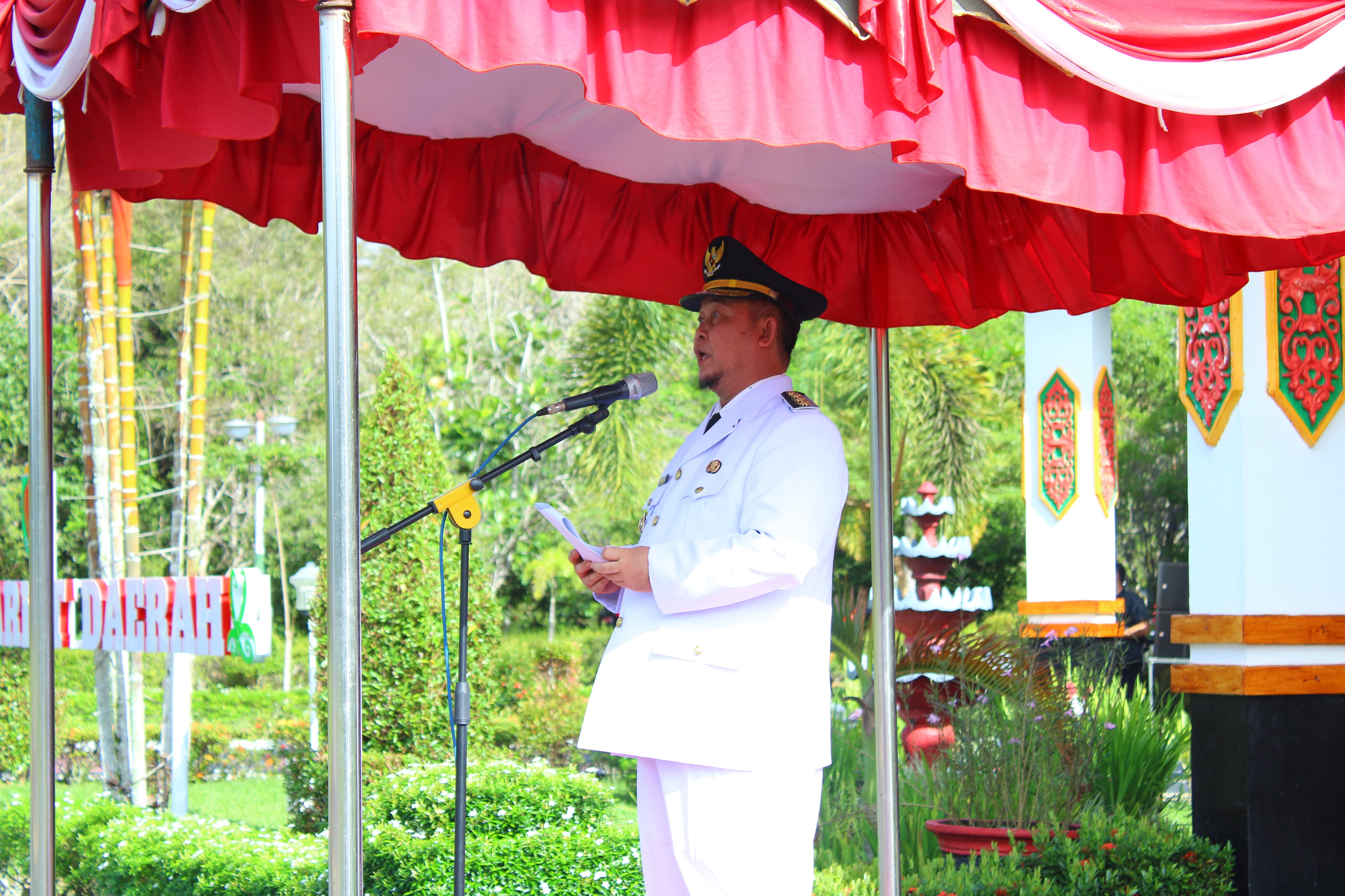 PJ. Bupati Katingan menyampaikan Arahan Mendagri