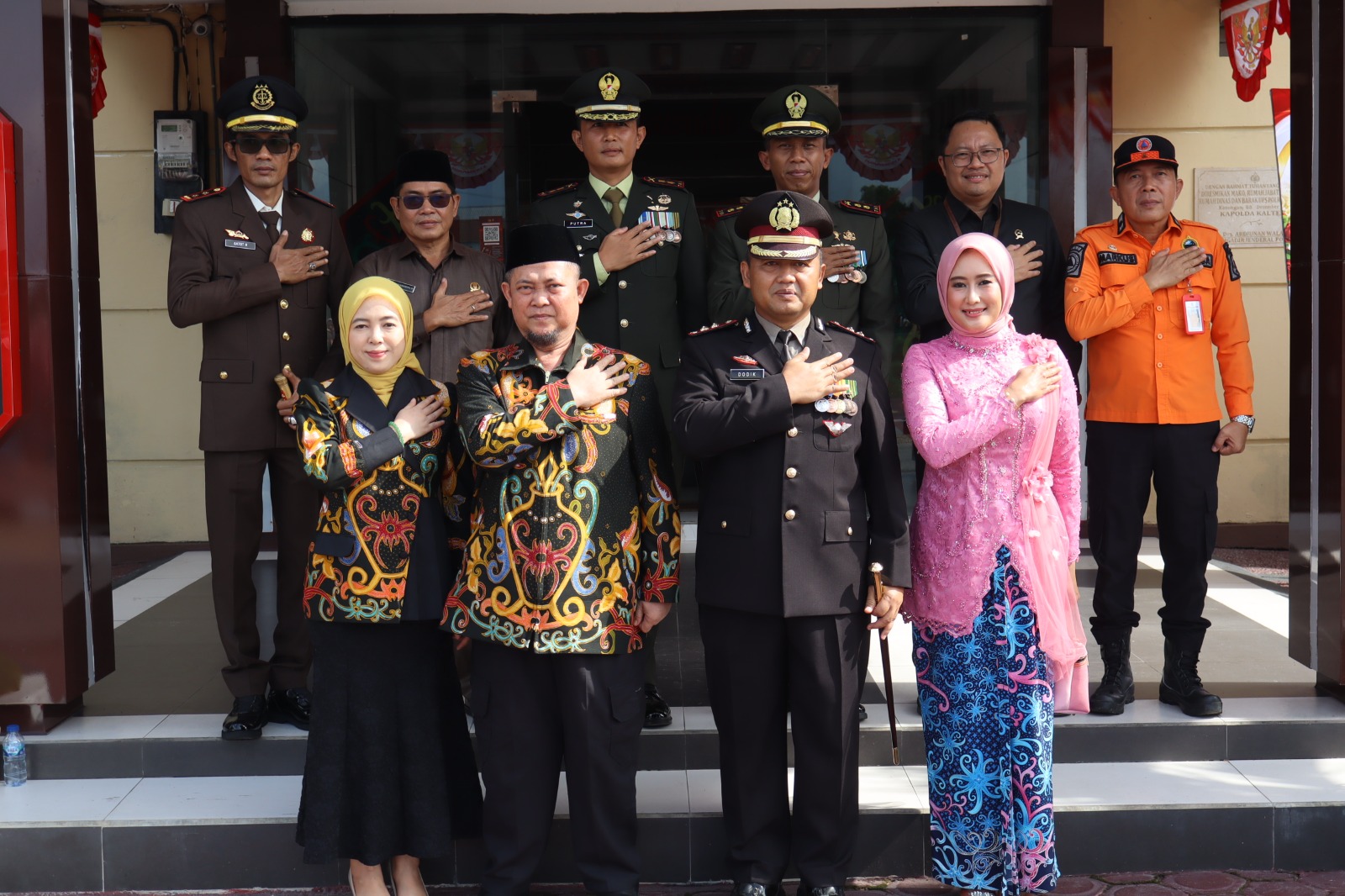 Pemkab Katingan Apresiasi Dedikasi Polri, Bupati Saiful Harapkan Sinergi Semakin Solid