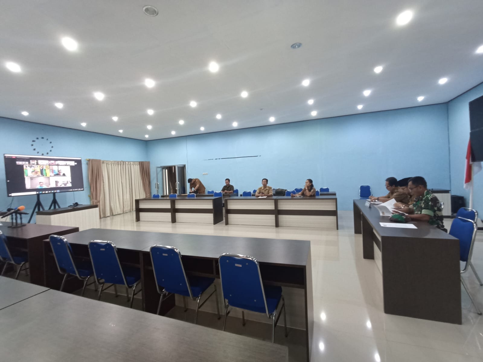 Asisten II Sekda Kab. Katingan Mengikuti Rakor Pengendalian Inflasi