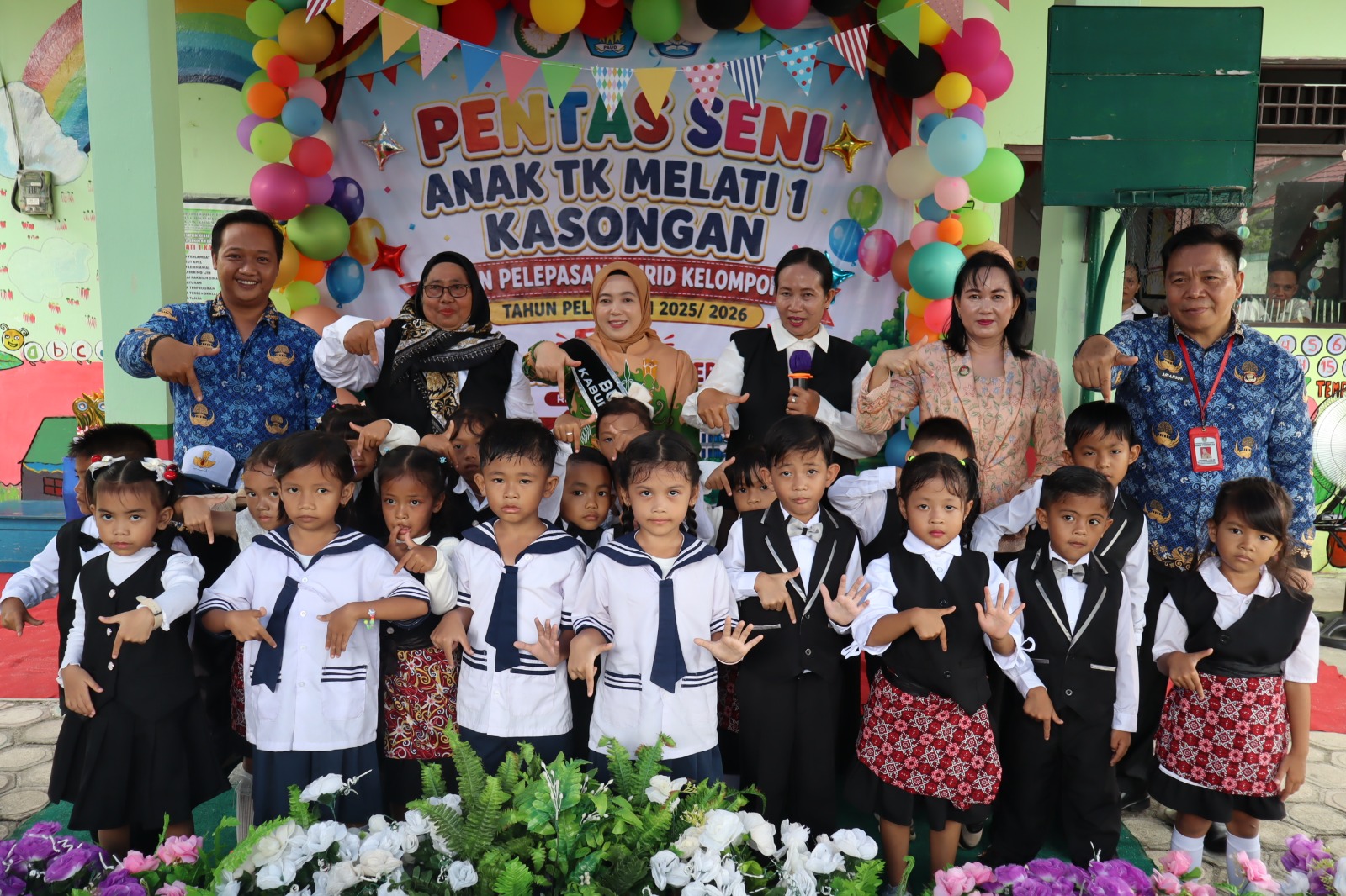 Bunda PAUD Katingan Apresiasi Pentas Seni TK Melati 1, Dorong Lahirnya Generasi “Anak Katingan Hebat”