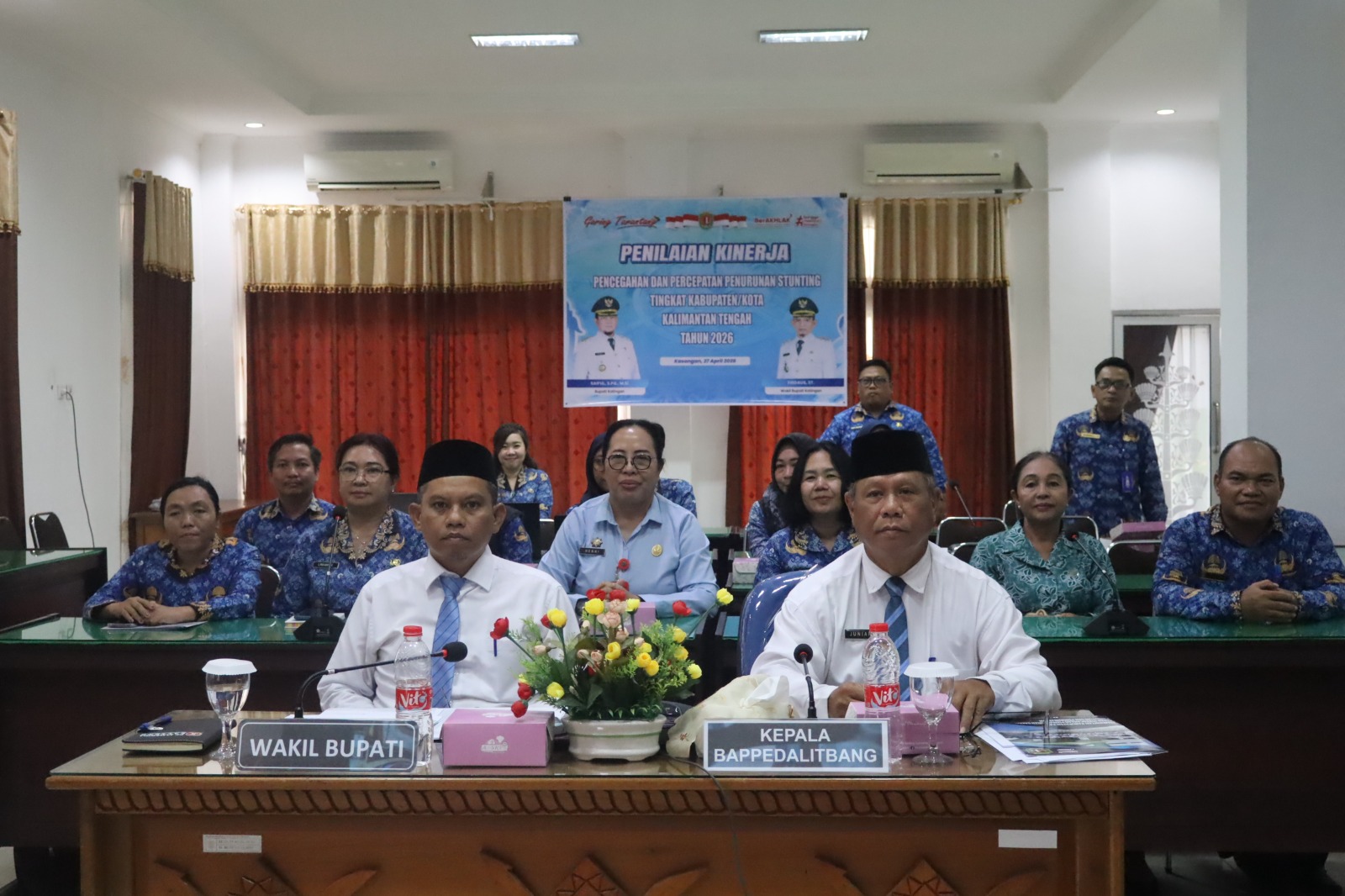 Wabup Katingan Paparkan Capaian dan Inovasi Penurunan Stunting pada Penilaian Kinerja Tingkat Provinsi 2026