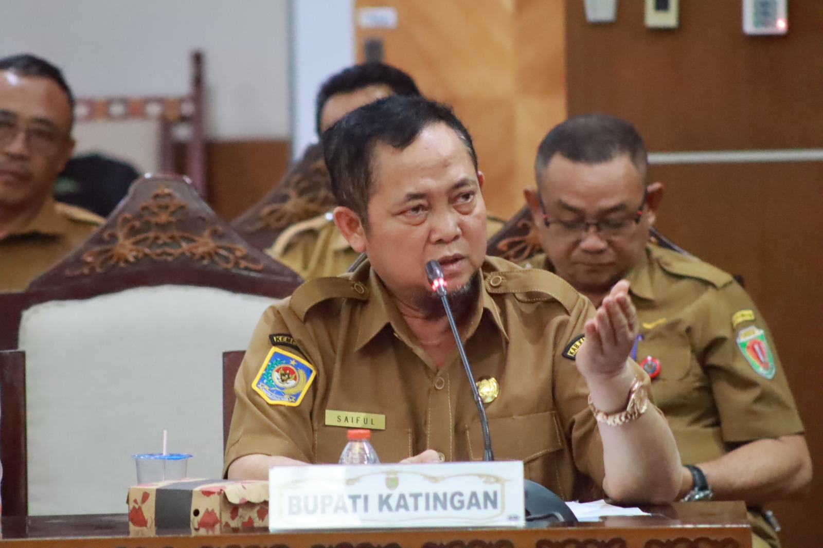 Di Forum Provinsi, Bupati Katingan Sampaikan Empat Persoalan Strategis yang Berdampak pada Pembangunan Daerah
