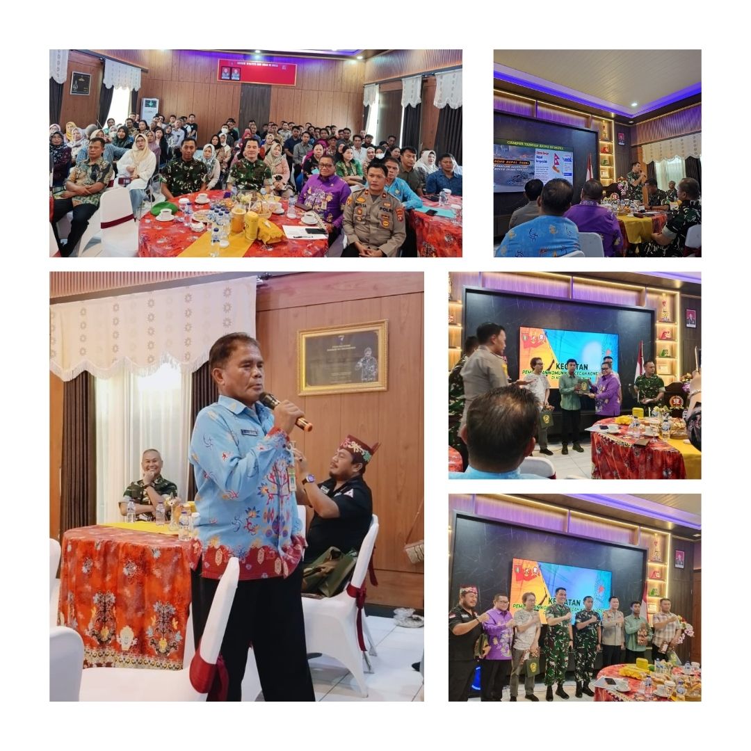 Kesbangpol Katingan Hadiri Undangan Kodim 1019/Katingan, Berikan Materi Pentingnya Peran Masyarakat Cegah Konflik Sosial