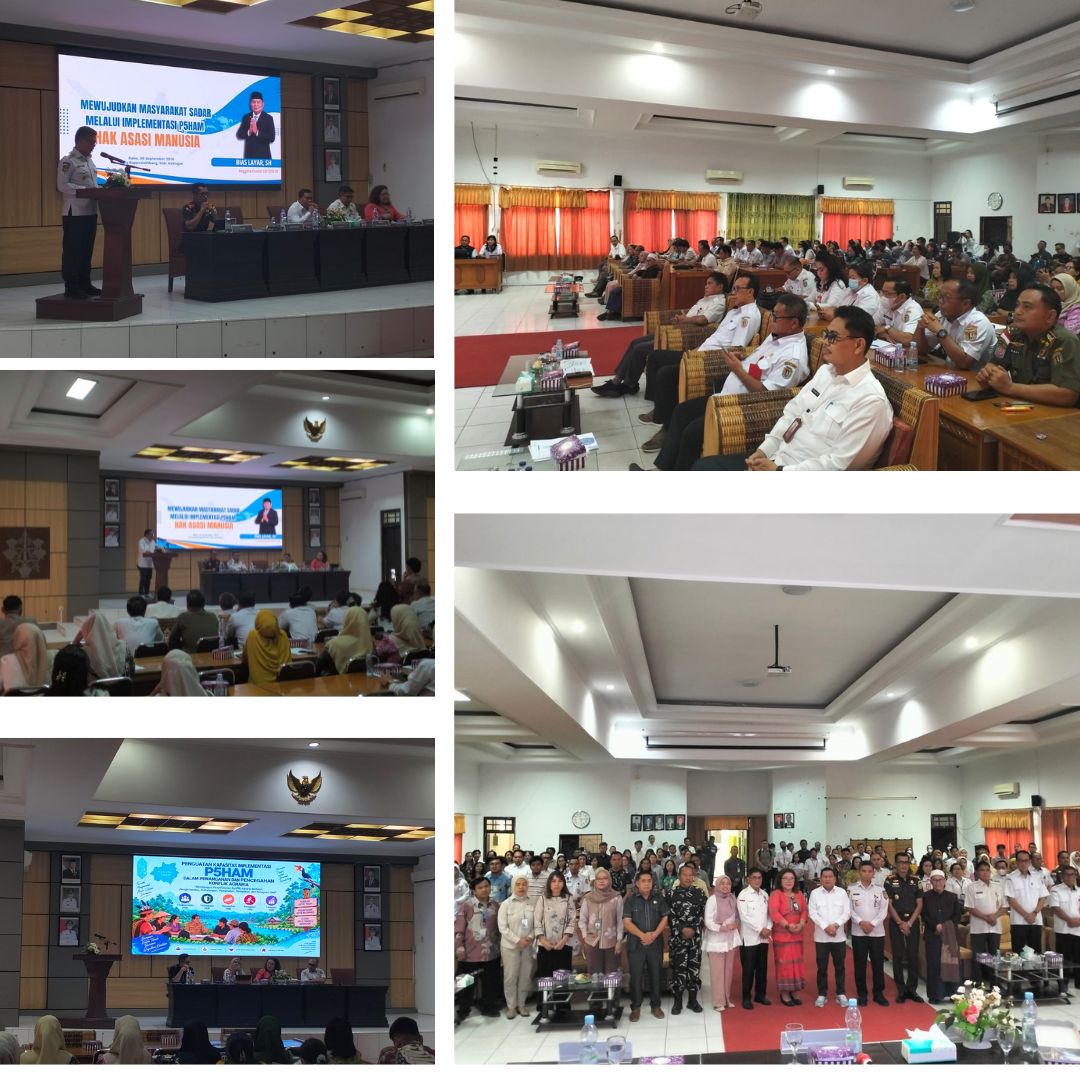 Kesbangpol Katingan Ikuti Kegiatan Implementasi Penghormatan, Perlindungan, Pemenuhan, Penegakan dan Pemajuan Hak Asasi Manusia (P5HAM) dalam menyikapi Konflik Agraria di Kalimantan Tengah