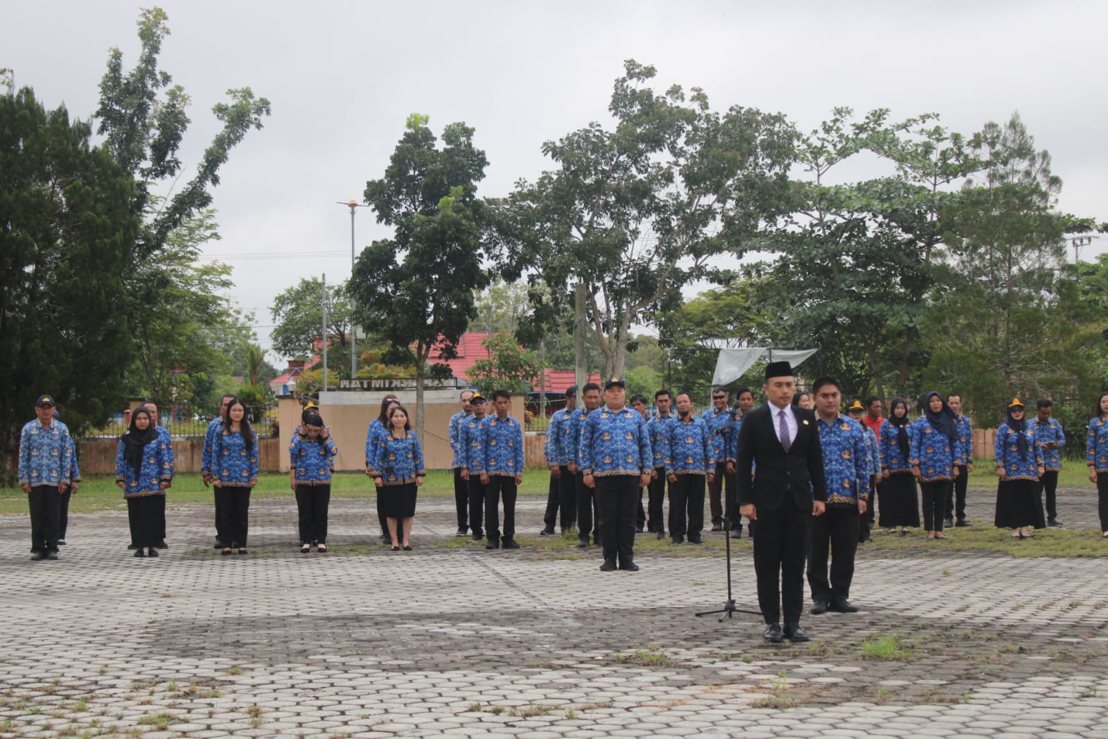 Dinas Perkimtan Kabupaten Katingan Gelar Upacara Peringatan Hari Lahir Pancasila 2026
