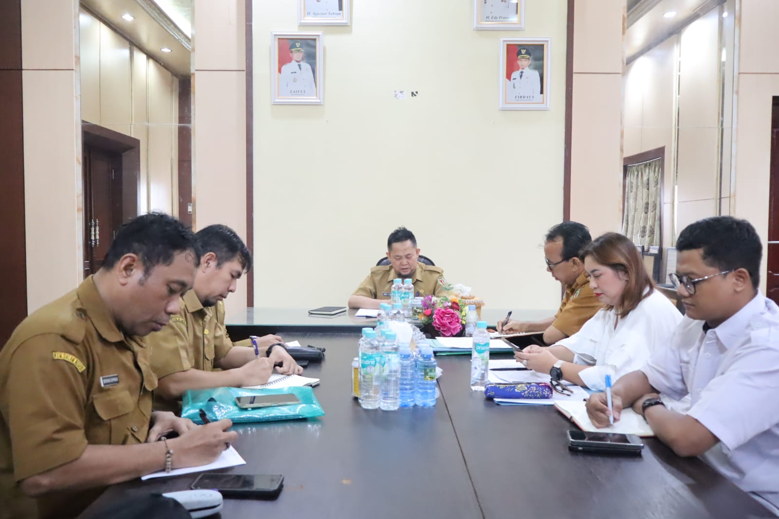 Bupati Katingan Pimpin Rakor Pembahasan Pendataan Lahan untuk Pengembangan PLTS dan Kawasan Transmigrasi