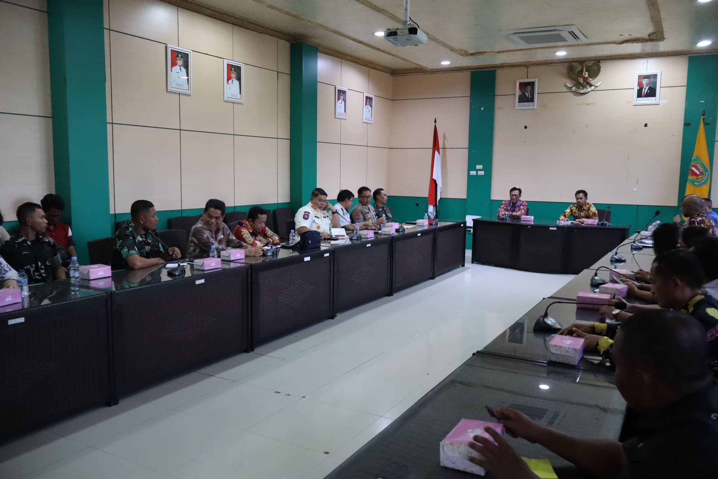 Pemkab Katingan Gelar Rapat Persiapan Kunjungan Kerja Menteri Sosial RI