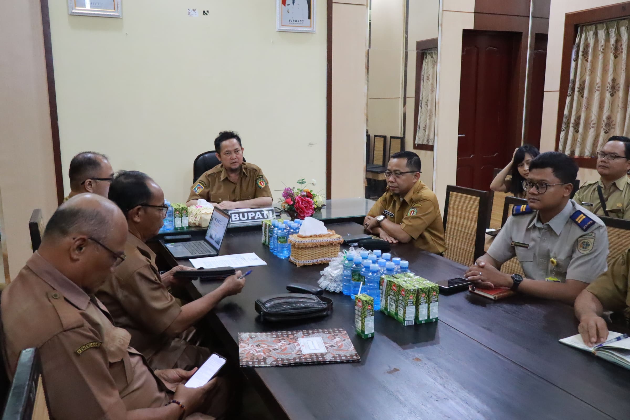 Bupati Katingan Pimpin Rapat Koordinasi Kelayakan Pembangunan Perumahan dan Penyerahan Aset Fasos/Fasum