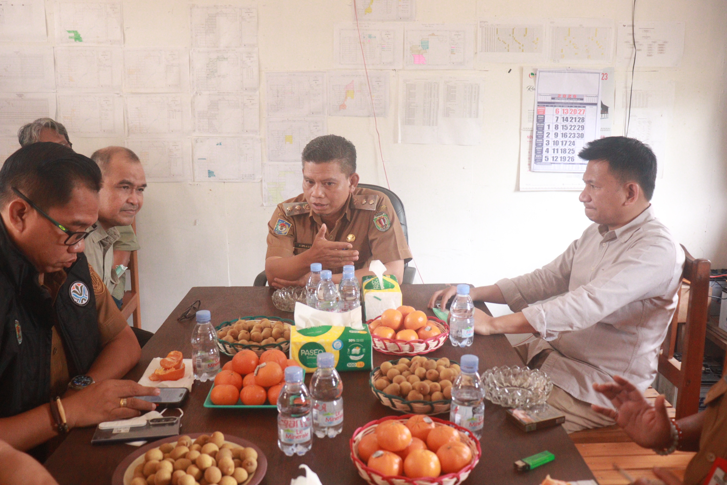 WABUP KATINGAN KUNJUNGI PT INTARAN PERMAI, PERKUAT KESIAPSIAGAAN PENANGGULANGAN KARHUTLA
