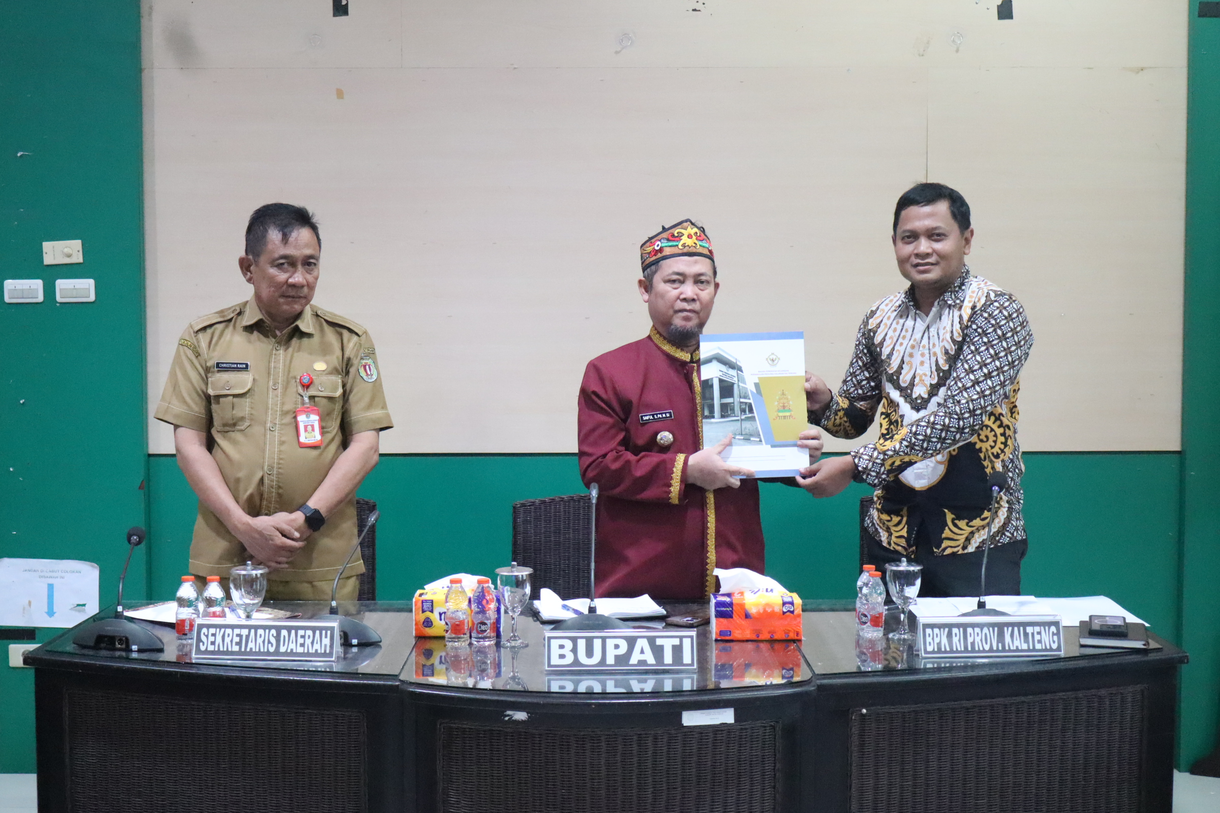 Bupati Katingan Saiful Hadiri Entry Meeting BPK RI Kalteng, Tekankan Peningkatan Kualitas Pengelolaan Keuangan Daerah