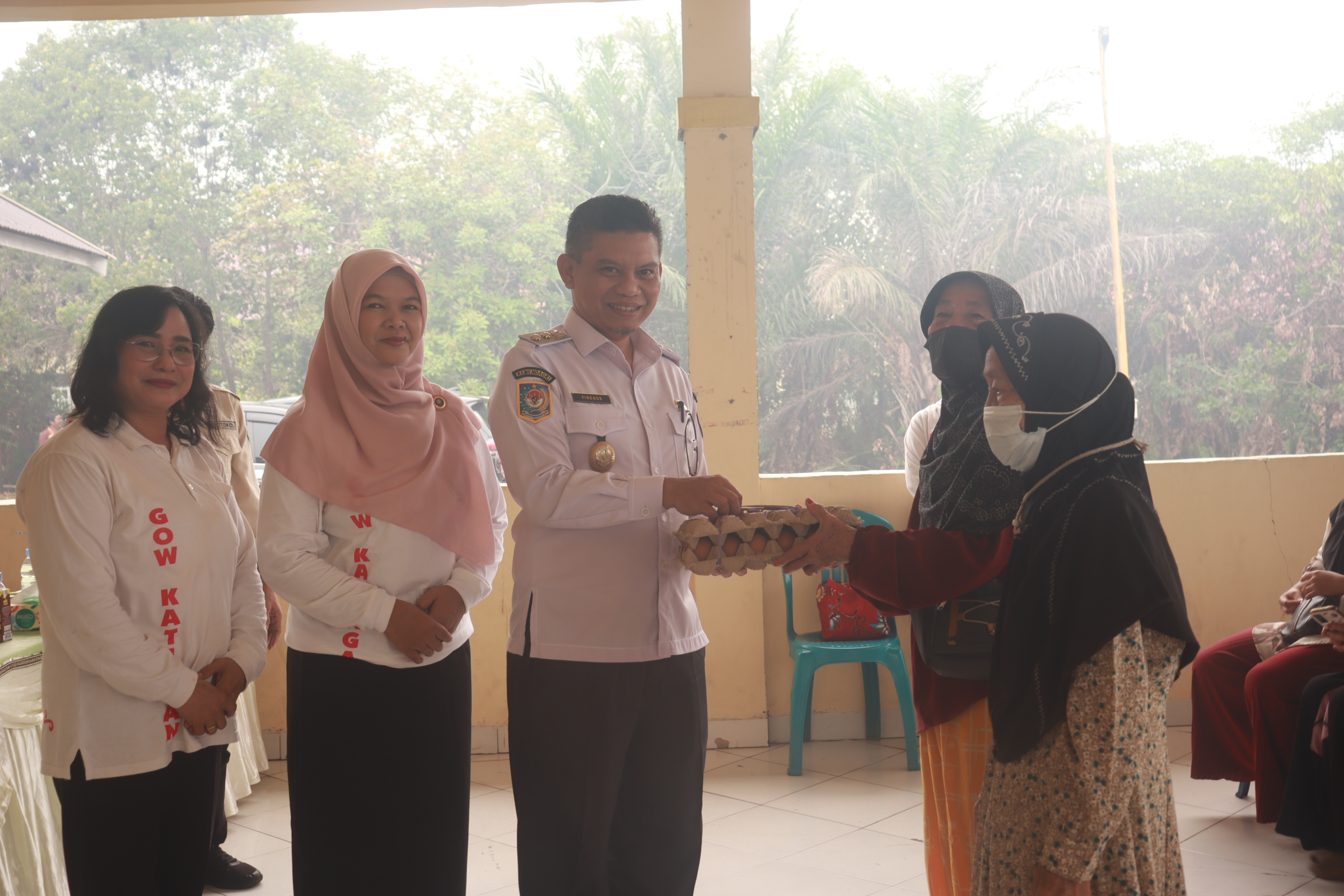 Wakil Bupati Katingan Hadiri Pasar Murah Bersama GOW, Dukung Pemenuhan Kebutuhan Pokok Masyarakat