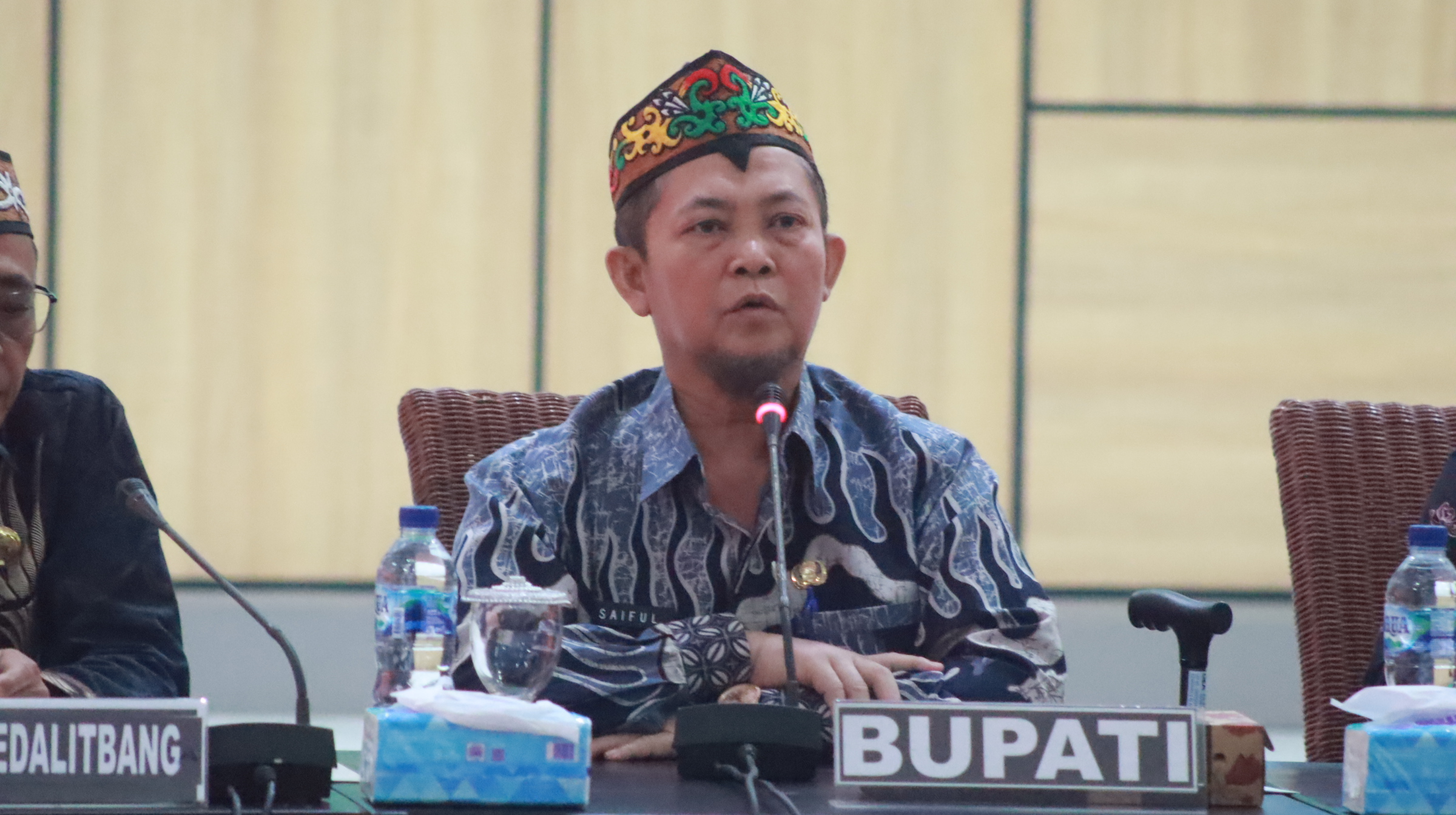 Bupati Katingan Saiful Tetapkan Penyesuaian Pembelajaran bagi Sekolah Terdampak Kabut Asap Karhutla