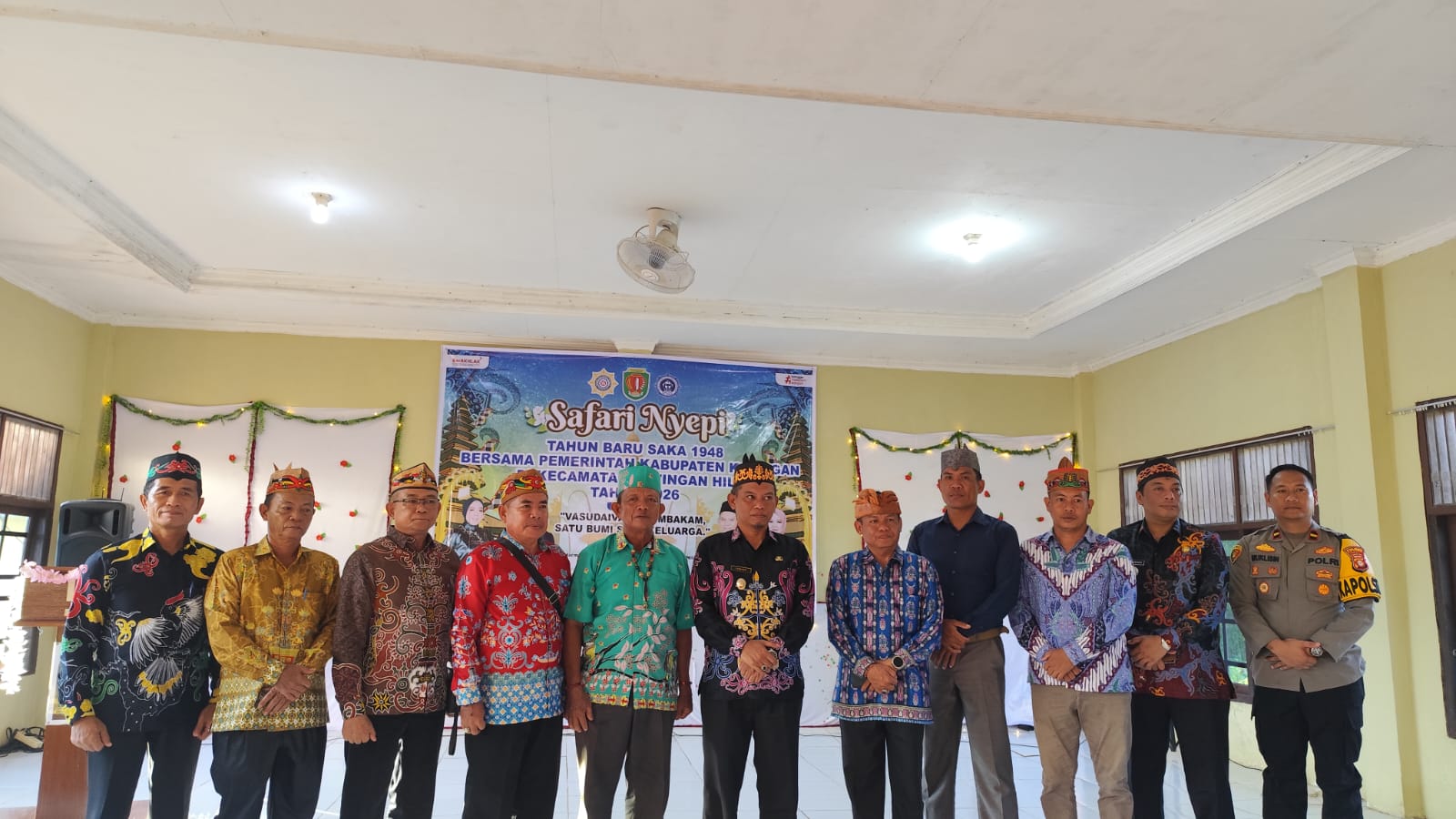 SAFARI NYEPI TAHUN BARU SAKA 1948 DI DESA TELANGKAH KECAMATAN KATINGAN HILIR