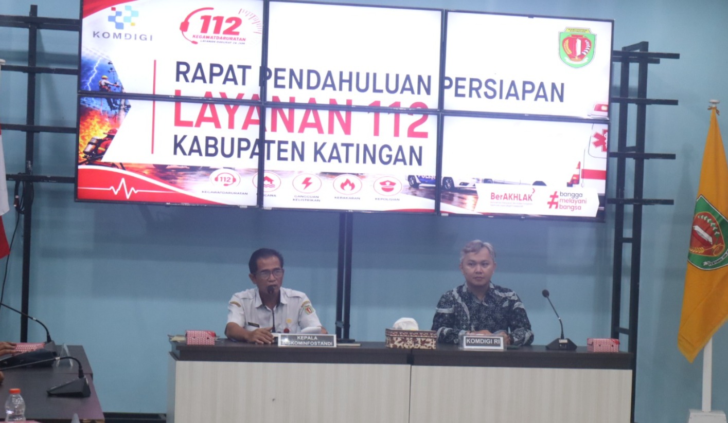 KATINGAN PERCEPAT IMPLEMENTASI LAYANAN DARURAT 112, SIAP HADAPI VERIFIKASI NASIONAL 6 MEI 2026