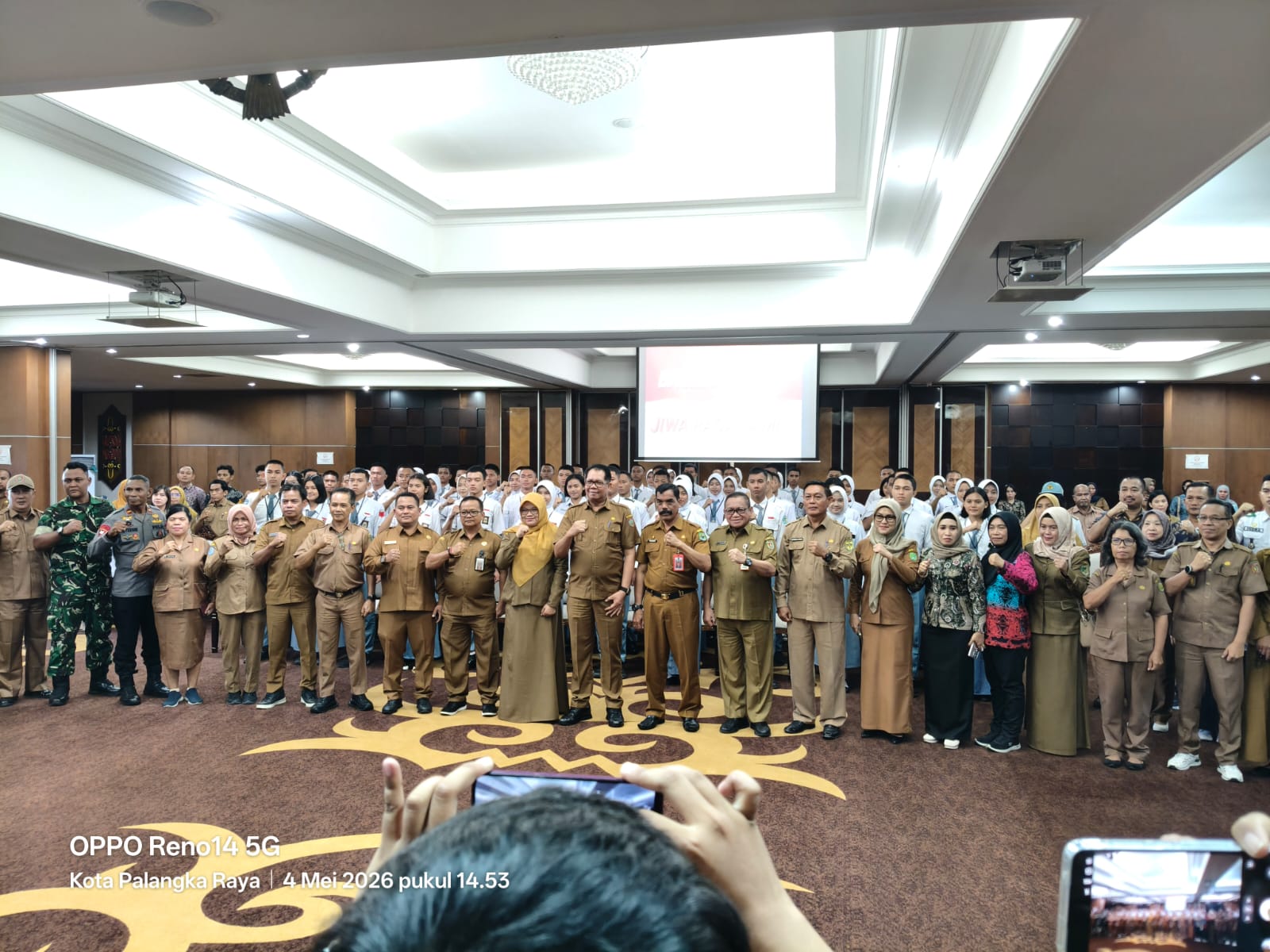 KABAN KESBANGPOL KATINGAN HADIRI PEMBUKAAN SELEKSI CAPASKIBRAKA TK. PROVINSI KALIMANTAN TENGAH TAHUN 2026