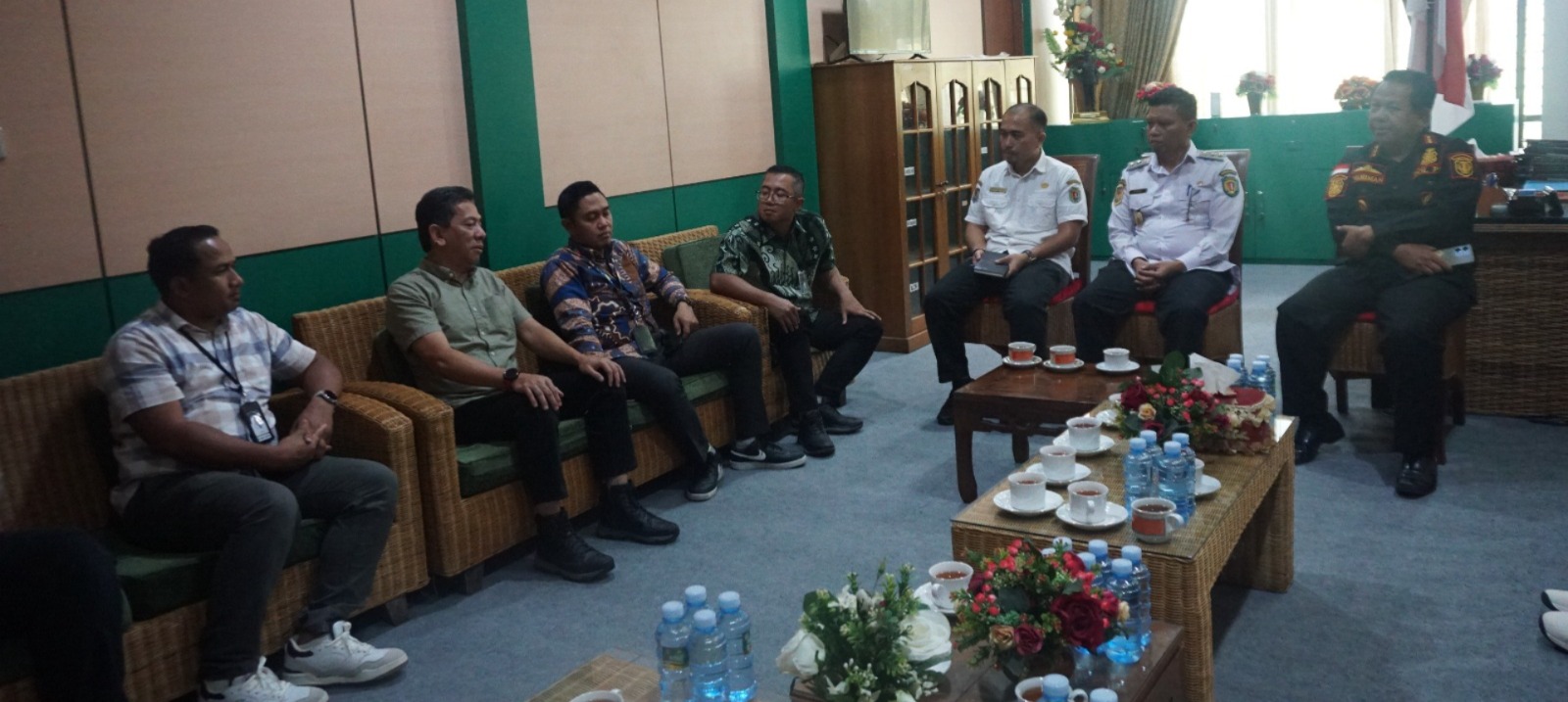 PEMKAB KATINGAN DAN BANK MANDIRI PERKUAT SINERGI MELALUI PEMBAHASAN PROGRAM CSR