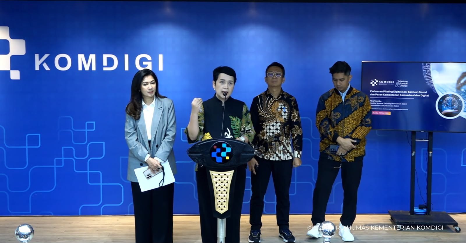 Digitalisasi Bansos Diperluas ke 42 Daerah, Komdigi Fasilitasi Data Antarinstansi Terhubung Lebih Cepat dan Aman