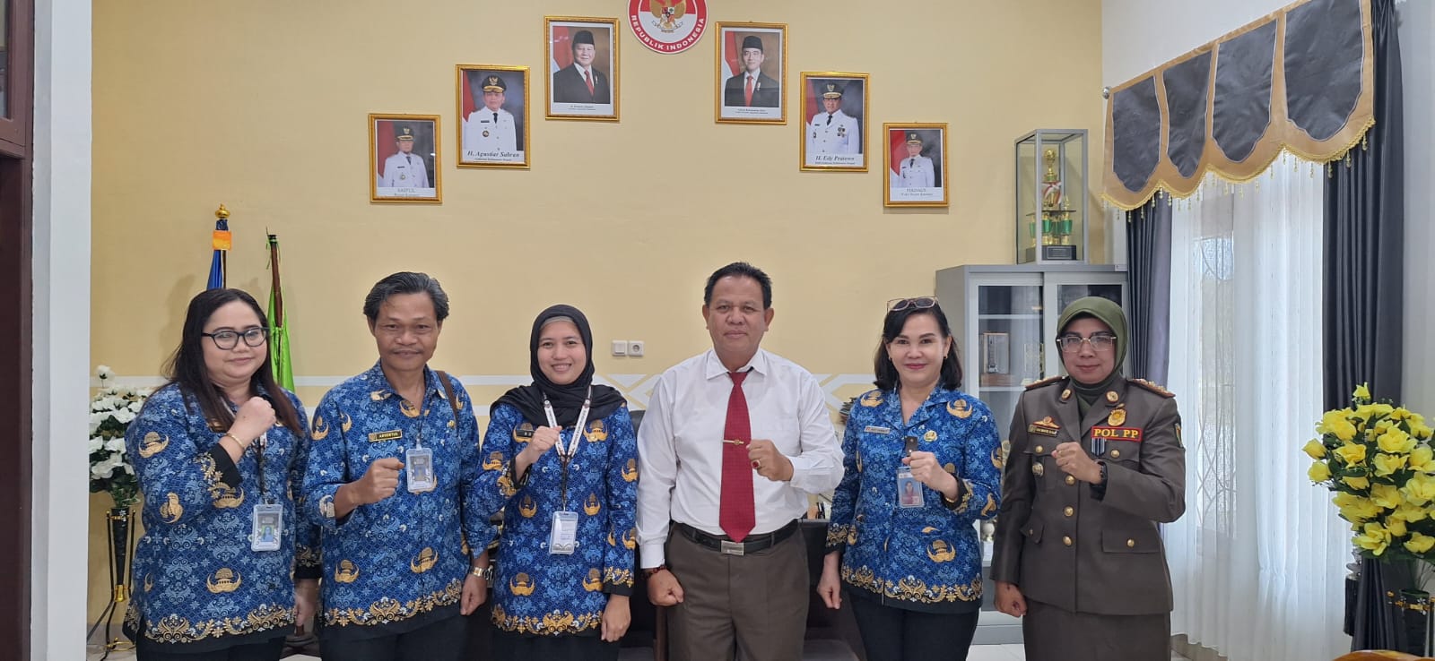 Tingkatkan Sinergi Pelayanan, RSUD Mas Amsyar Kasongan Gelar Rapat Koordinasi dengan Satpol PP-Damkar