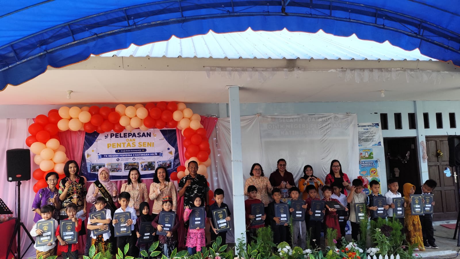 TK NEGERI PEMBINA 2 KASONGAN LAMA GELAR PELEPASAN & PENTAS SENI KELOMPOK B