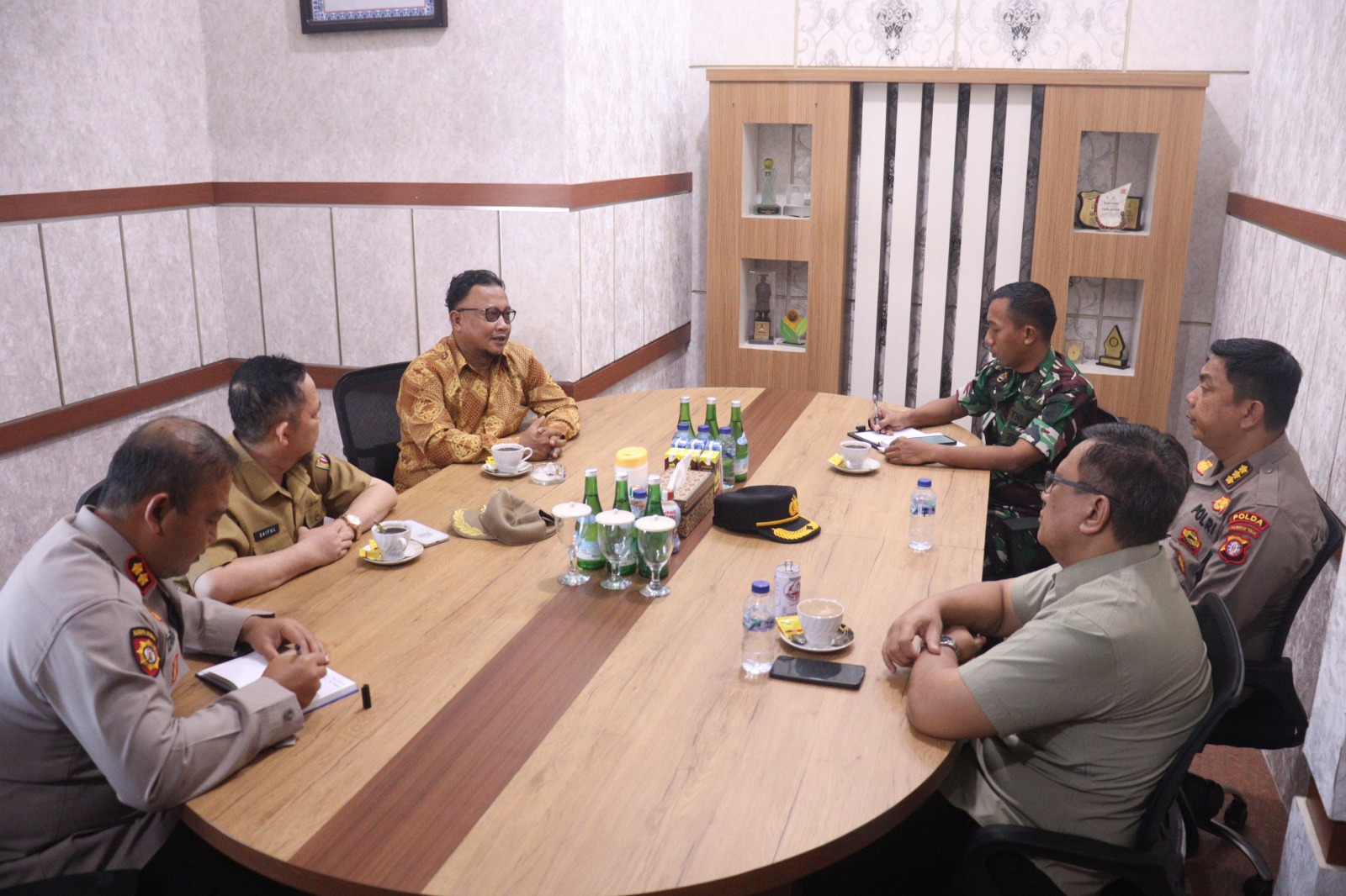 Bupati Katingan Hadiri Kunjungan Kerja Kompolnas di Polres Katingan, Perkuat Sinergi Pemberantasan Narkoba