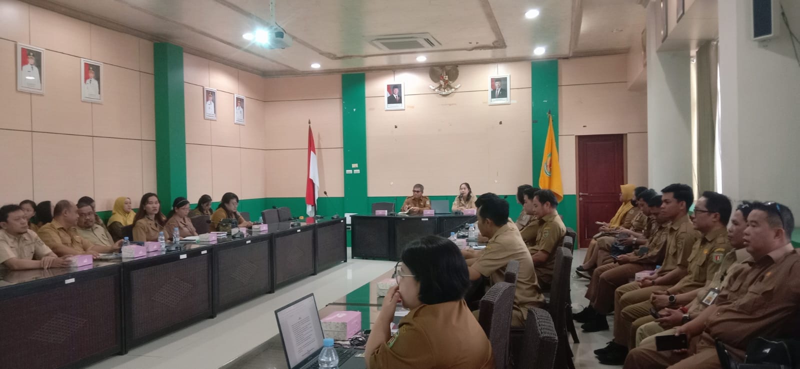 Persiapan Audit Kearsipan Internal 2026, Kesbangpol Katingan Ikuti Rapat Koordinasi