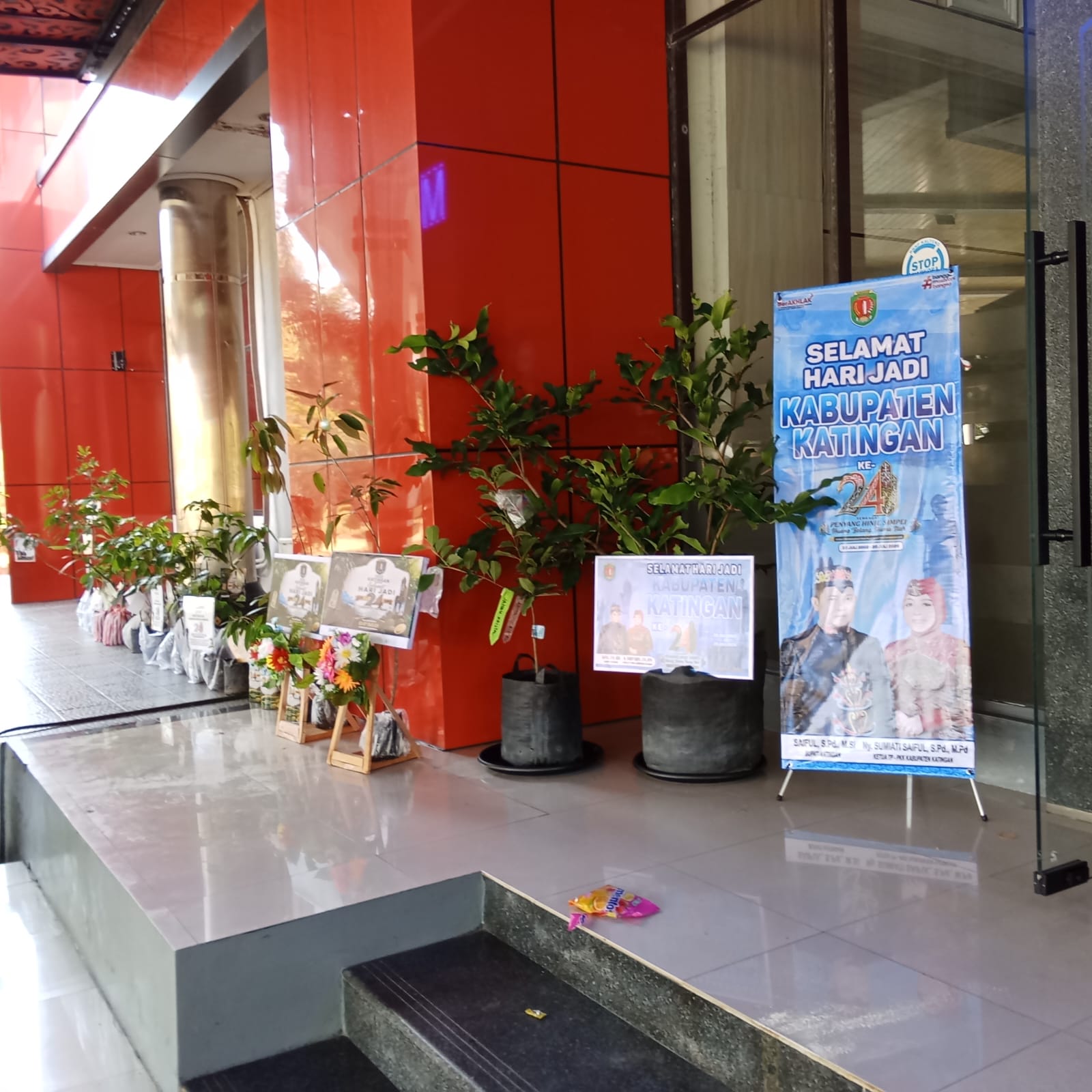 Karangan Bunga Diganti Bibit Pohon, Pemkab Katingan Ajak Masyarakat Beri Hadiah yang Bermanfaat untuk HUT ke-24