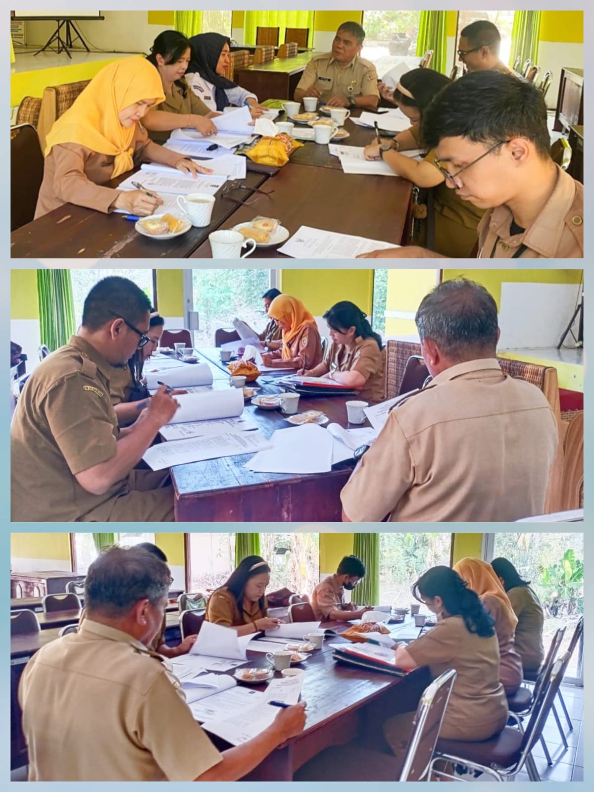 Kesbangpol Katingan Verifikasi Berkas Bantuan Keuangan Tiga Parpol TA 2026