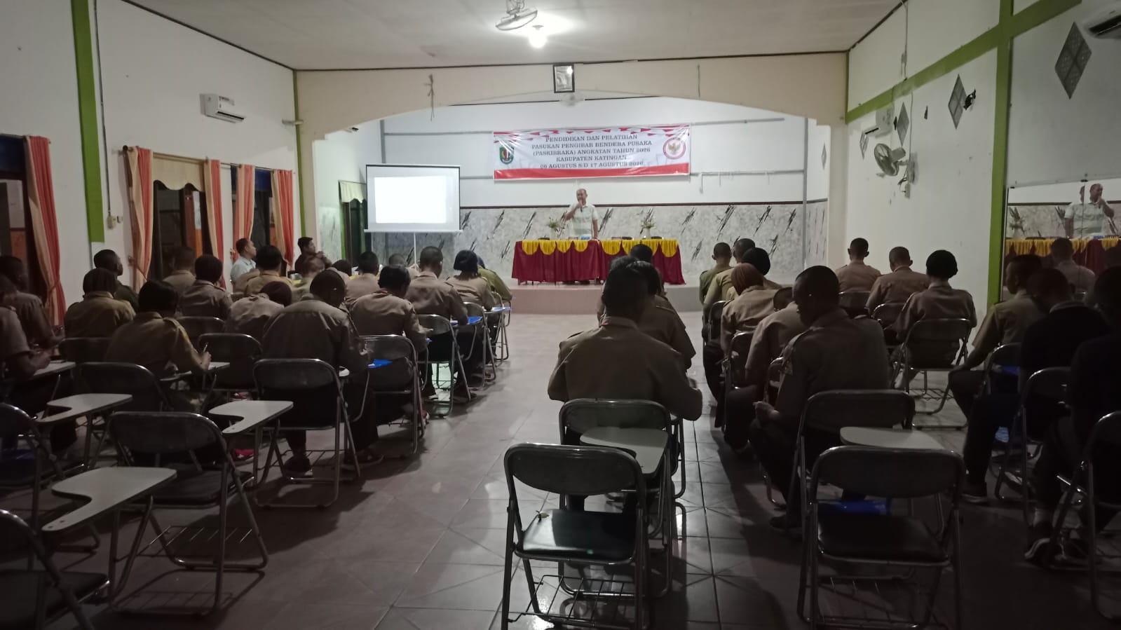 Peserta Paskibraka Katingan Dibekali Pemahaman Bahaya Narkoba